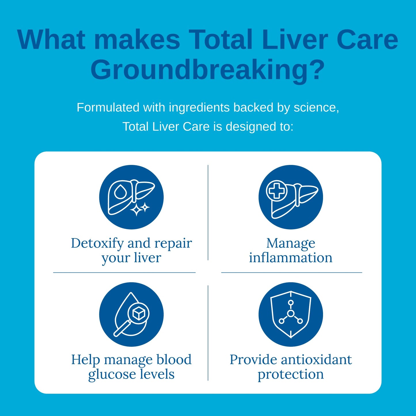 Xtendlife Total Liver Care Supplement Capsules 60