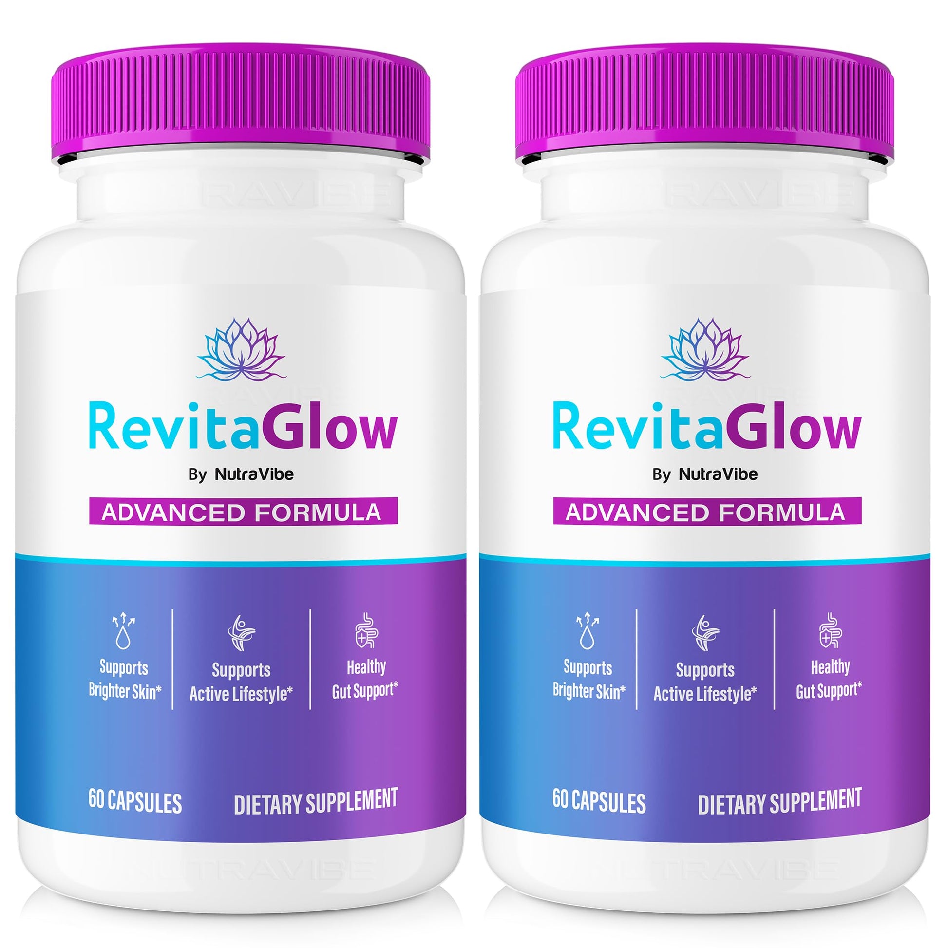 NutraVibe RevitaGlow Capsules 120 Count
