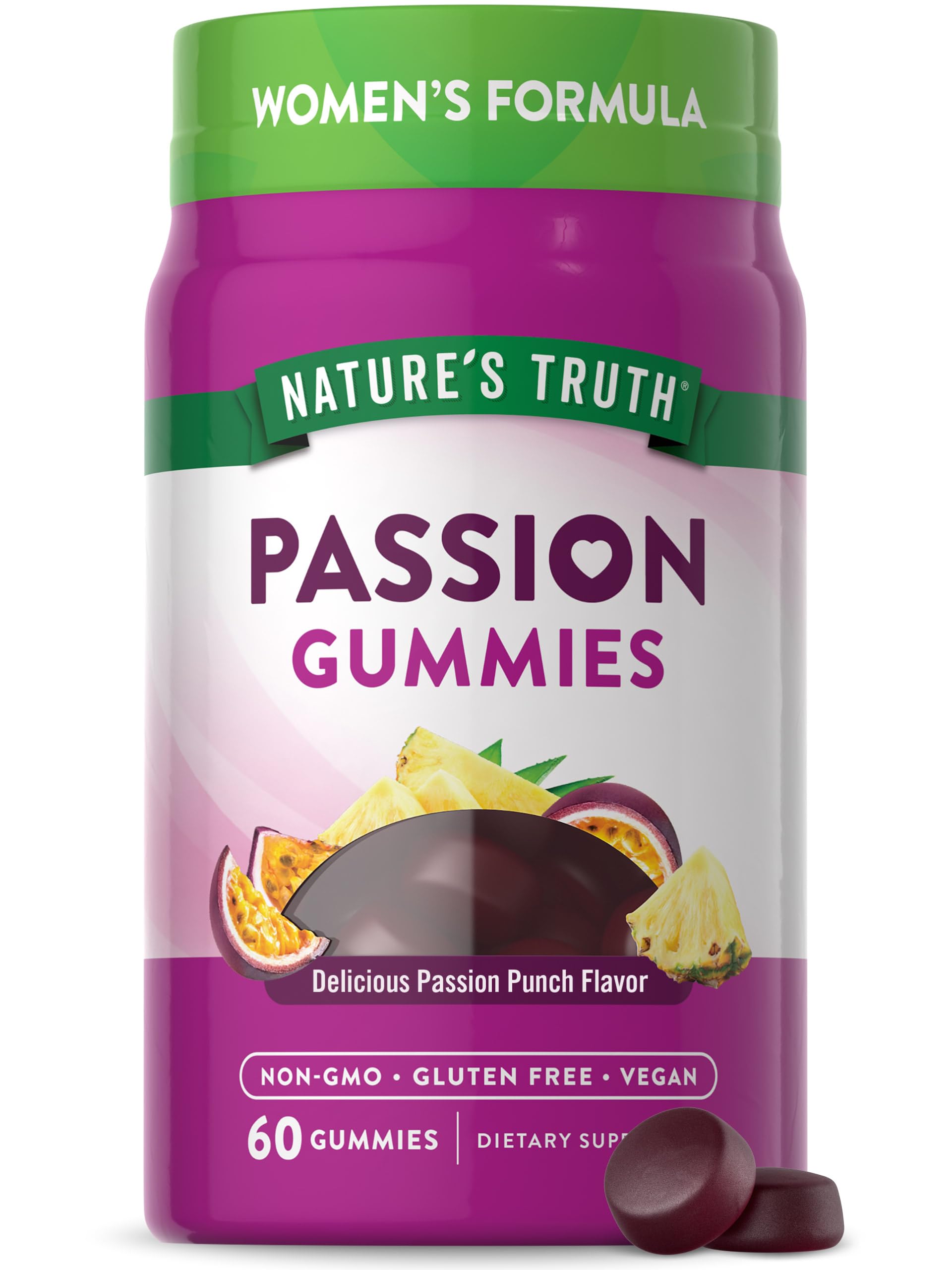 Nature's Truth Passion Gummies Gummy, 60 Count