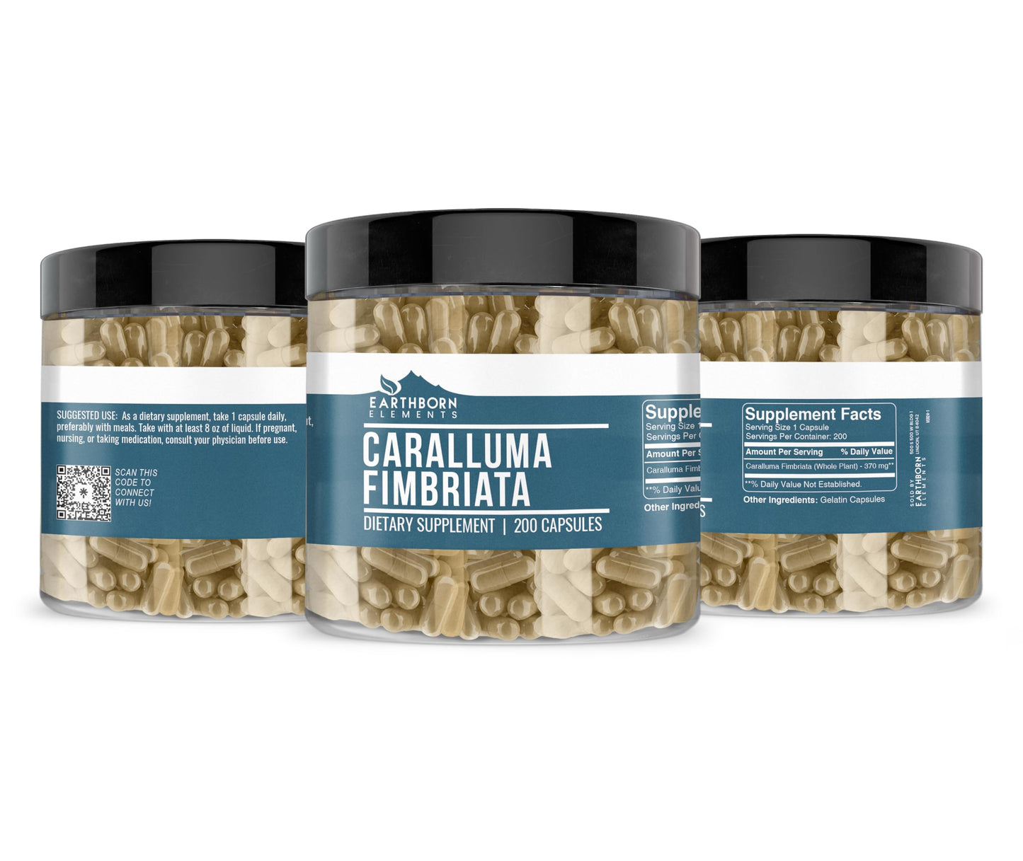 Earthborn Elements Caralluma Fimbriata Capsules 200