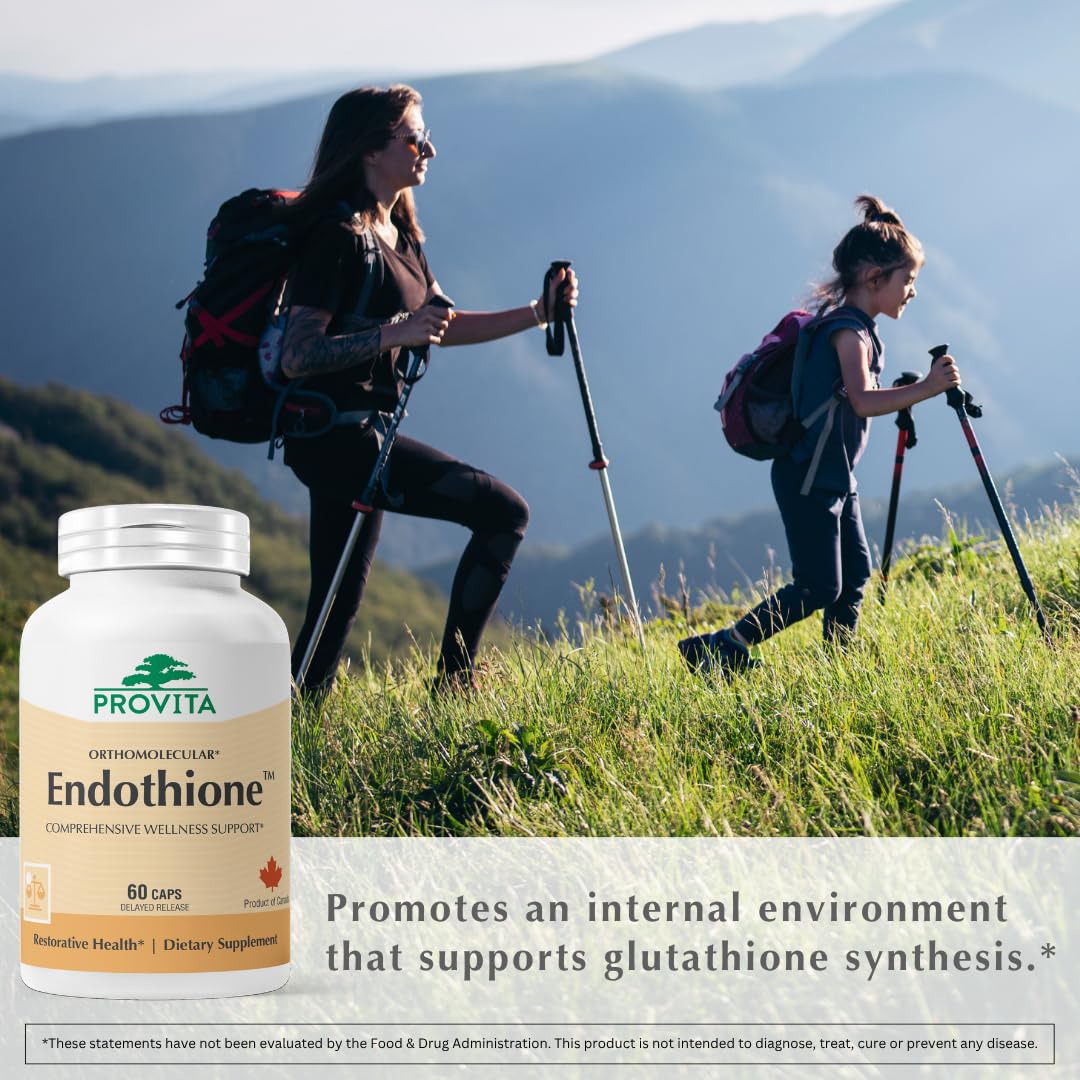 PROVITA Endothione Glutathione Booster, 60 Capsules