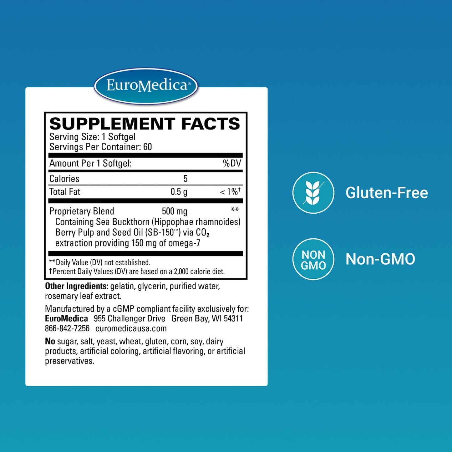 EuroMedica ProHydra-7 Softgels 60