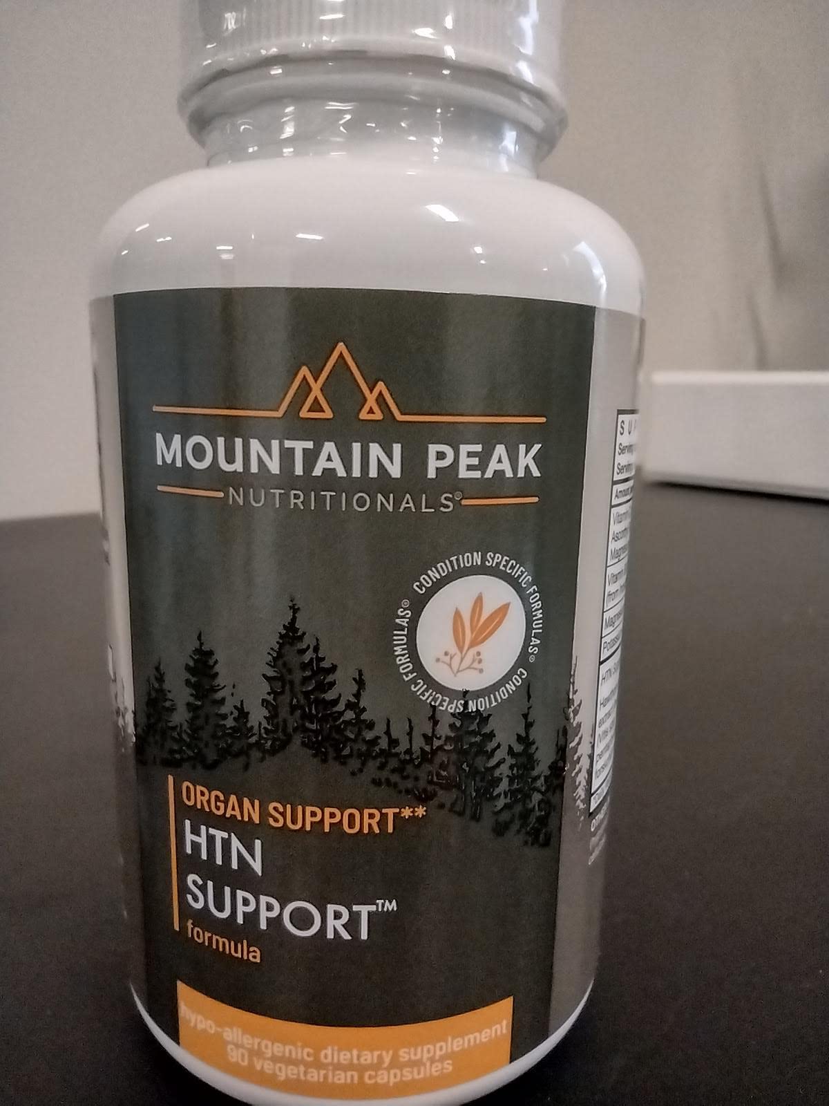 Mountain Peak Nutritionals HTN Support Heart Rauwolfia Hawthorn Berry 90 Capsules