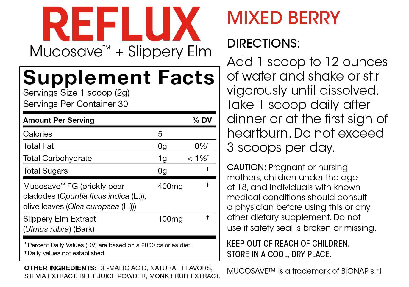 Silver Fern Reflux Digestive Supplement Powder, 4.34 oz (Pack of 2)
