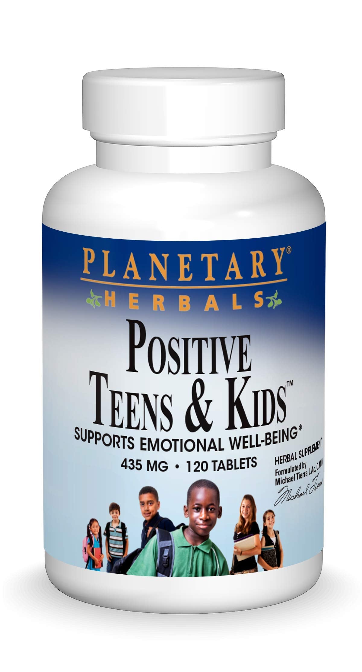 Planetary Herbals Positive Teens & Kids 435mg Tablet, 120 Tablets