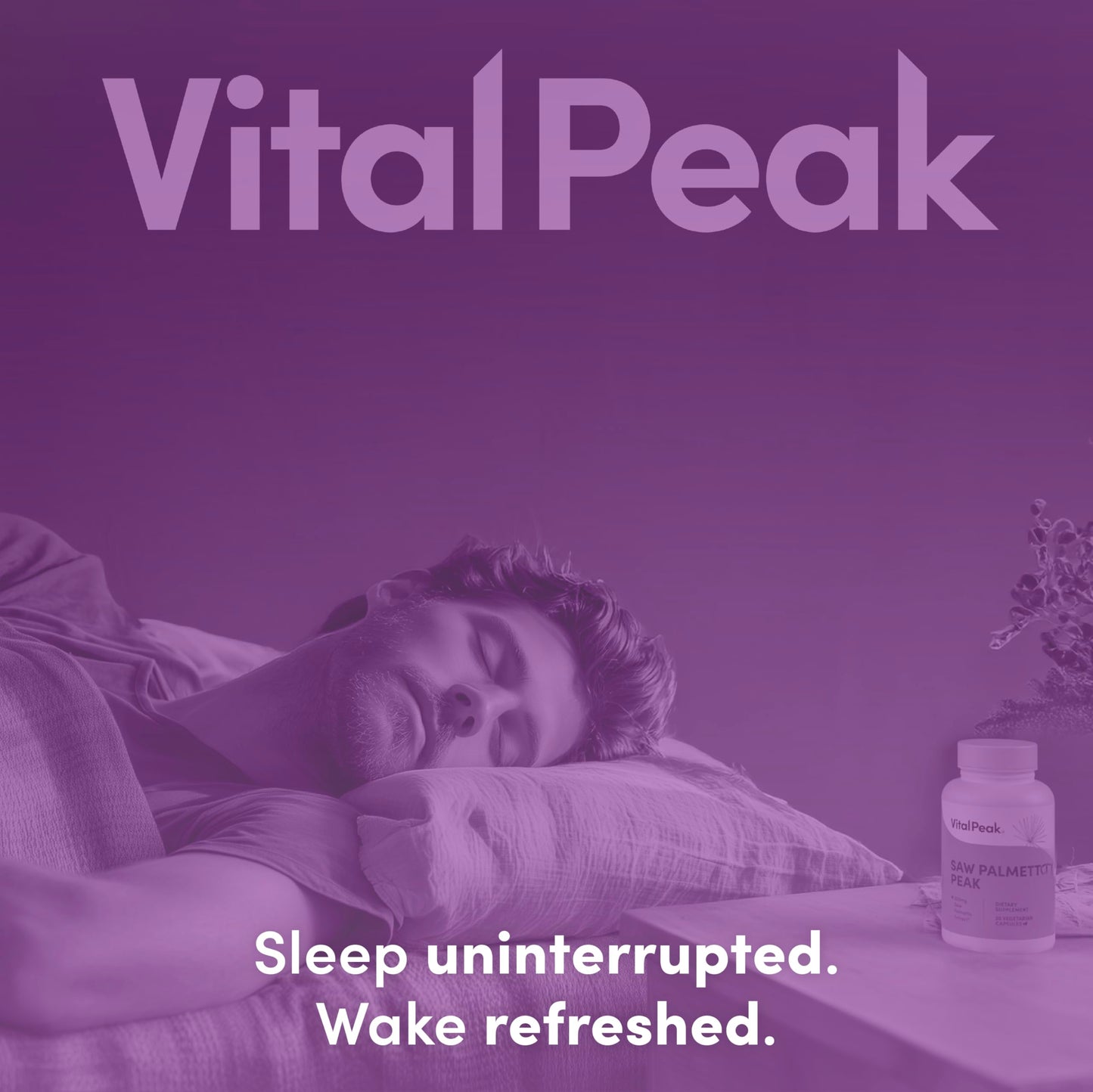 Vital Peak Saw Palmetto Extract 320mg Capsules, 30 Count
