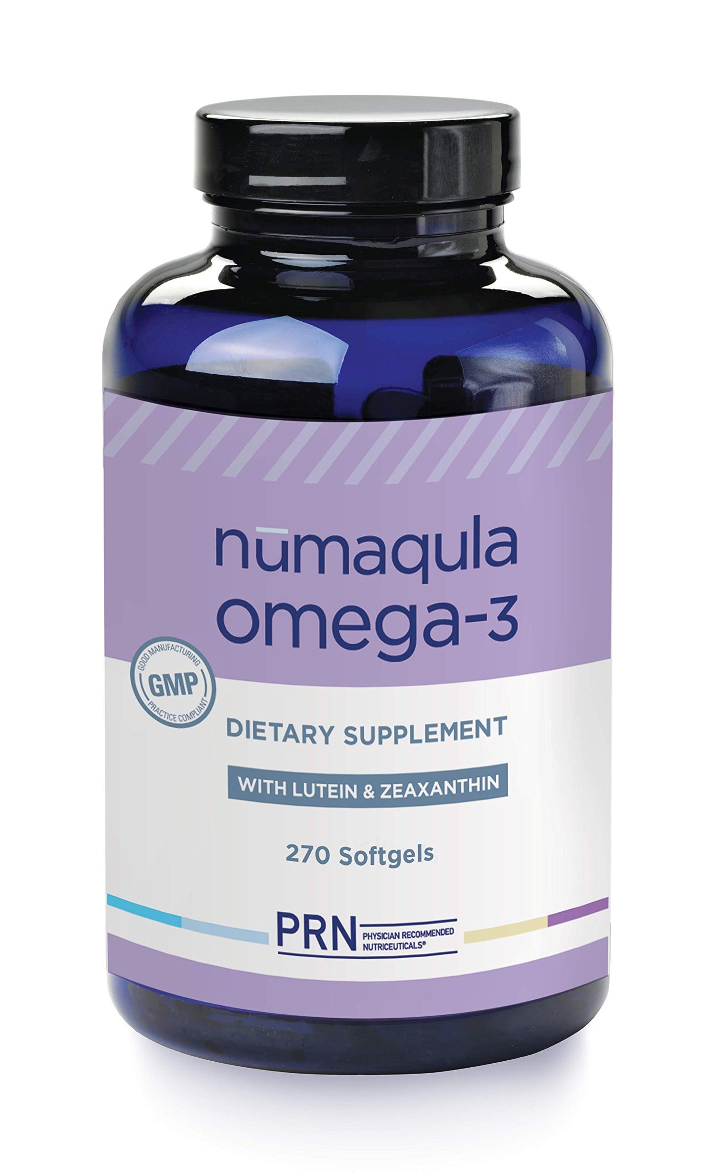 PRN Physician Recommended Nutriceuticals nūmaqula Omega 3 Supplement Softgel 270
