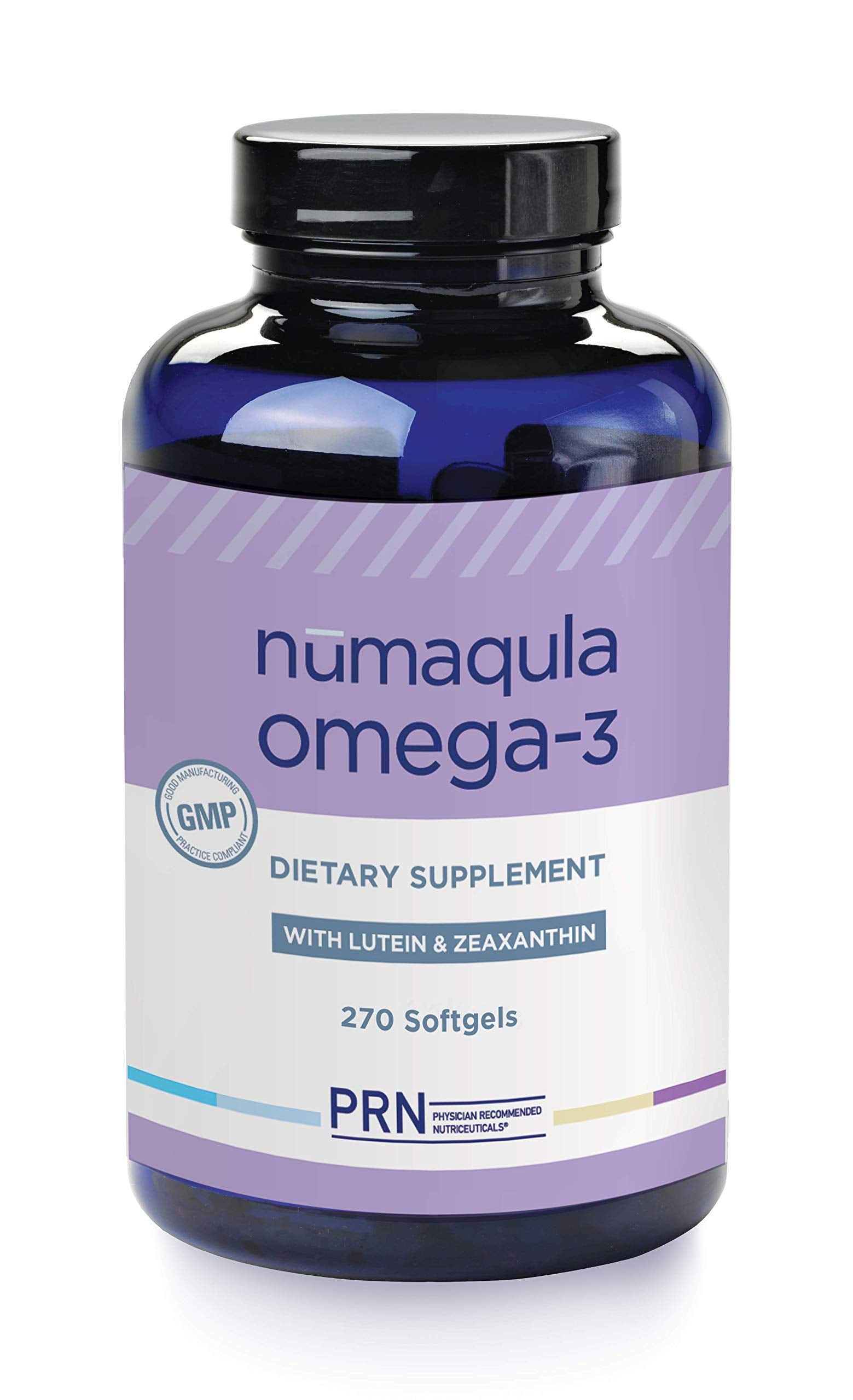 PRN Physician Recommended Nutriceuticals nūmaqula Omega 3 Supplement Softgel 270