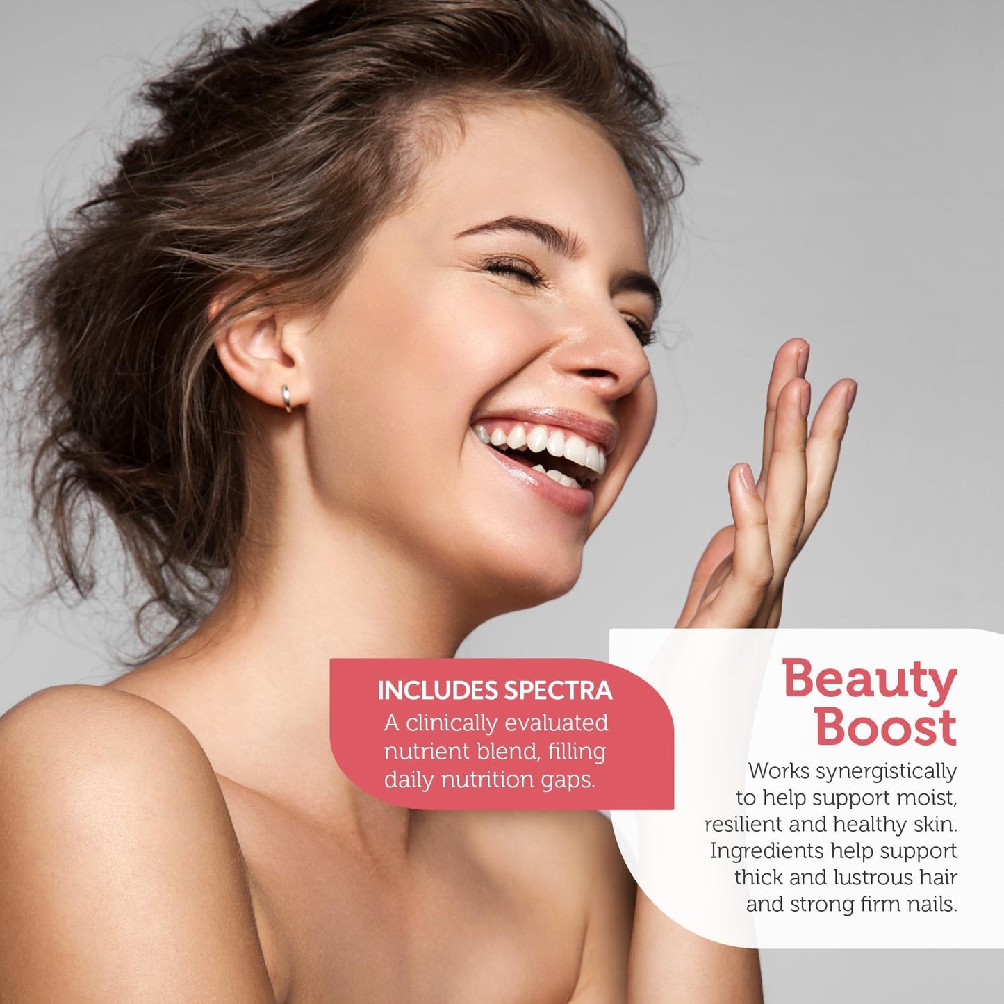 Zahler Multivitamin Beauty + Skin Hair and Nails Support Capsules, 60 Count