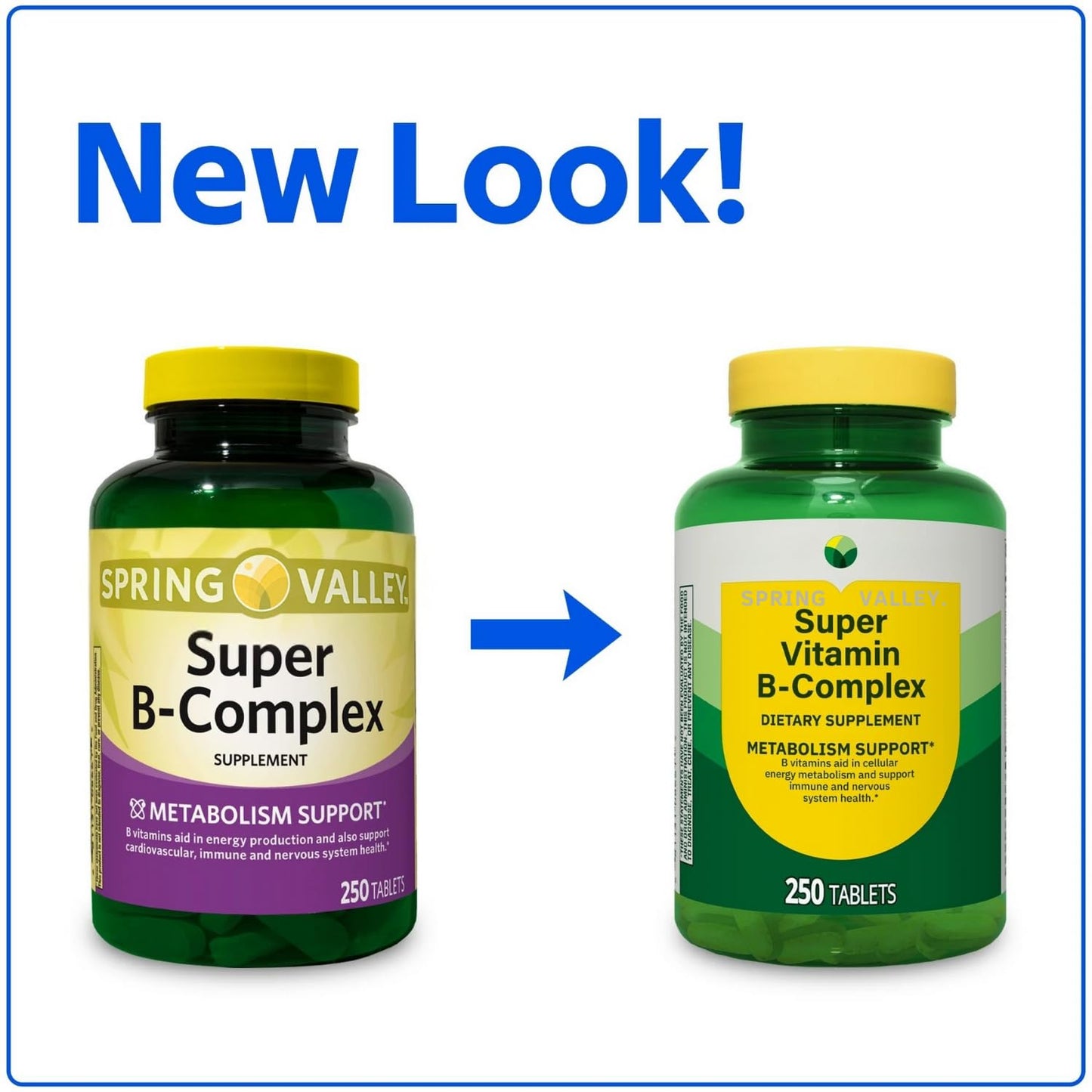 SCHMIDT EMPIRE Super Vitamin B-Complex Dietary Supplement Tablets, 250 Tablets