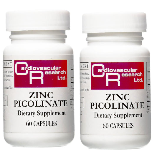 Cardiovascular Research Zinc Picolinate 25 mg Capsules, 120 Count
