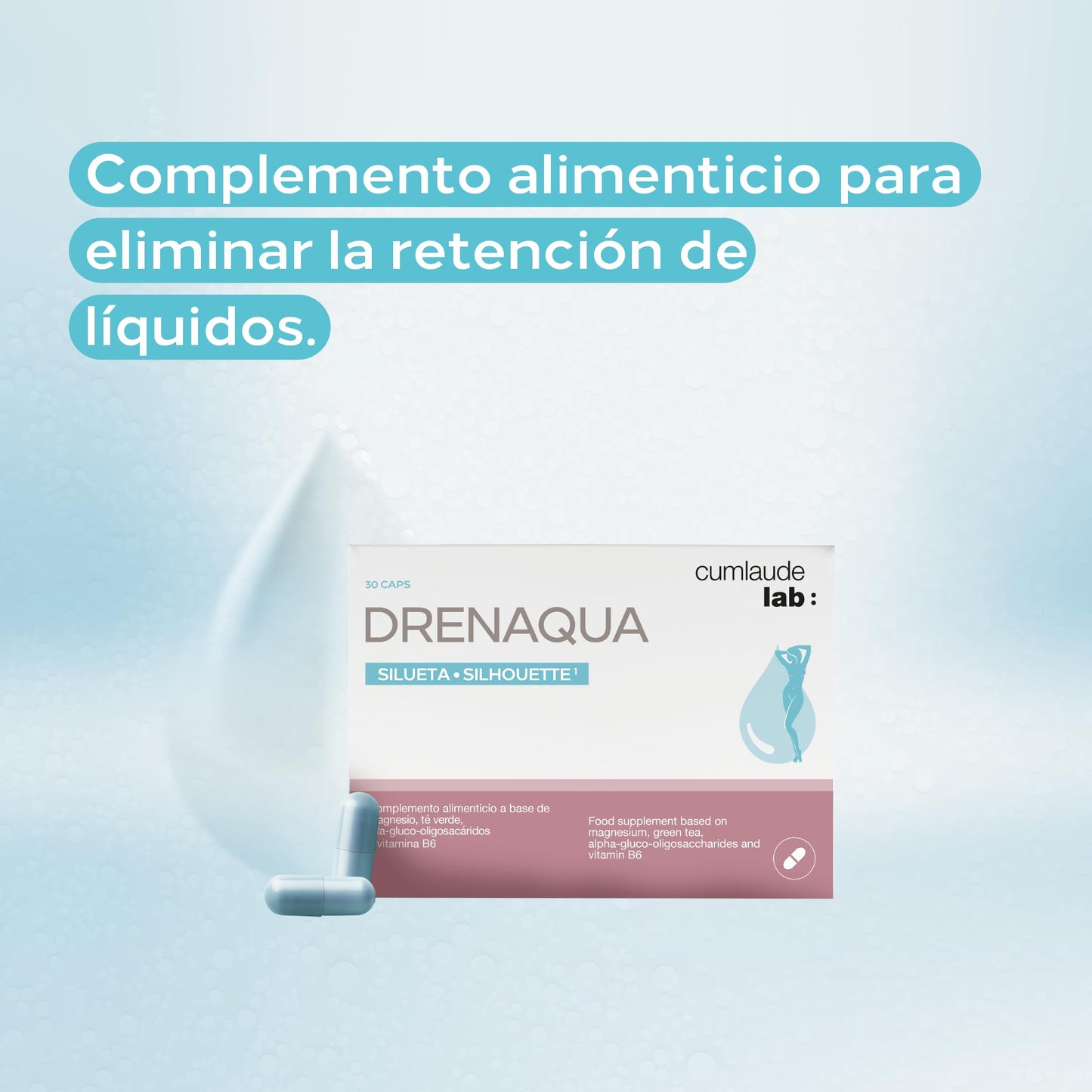 Cumlaude Drenaqua With Probiotics and Prebiotics 1 Capsule