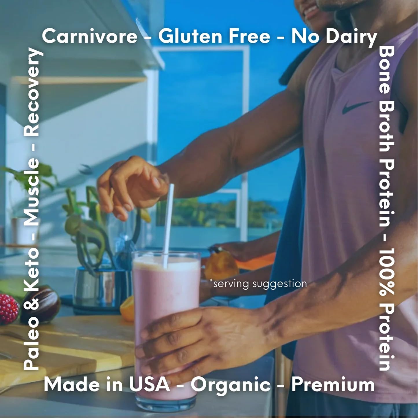 PureClean Performance Protein Powder Beef + Collagen Isolate, 1.1 lb