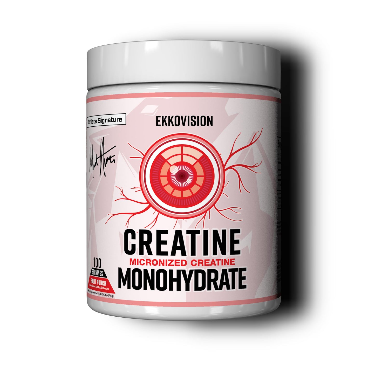 Ekkovision Creatine Monohydrate Micronized Powder, 100 Servings