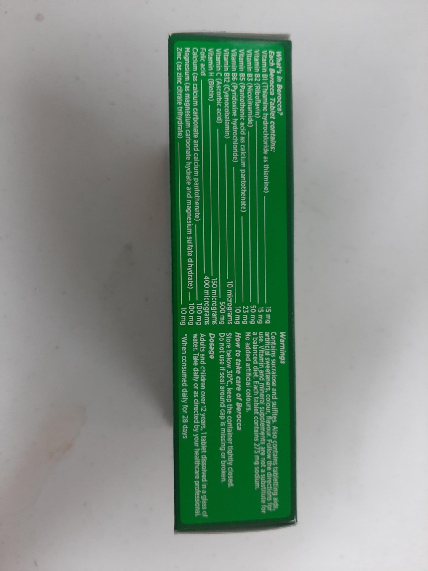 Berocca Energy Vitamin B & C Mango & Orange Flavour Effervescent Tablets 45 Count
