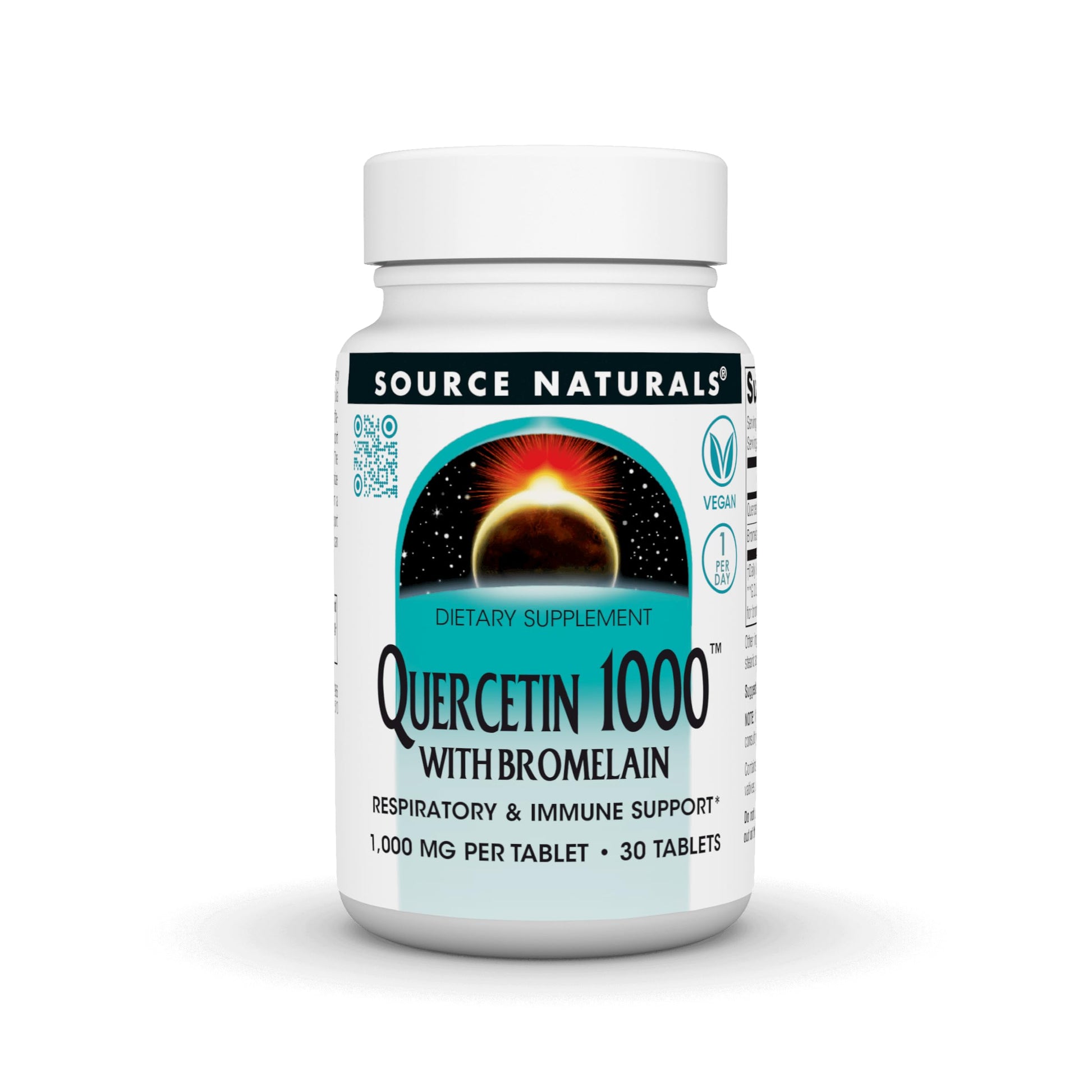 Source Naturals Quercetin 1000 with Bromelain 1000 mg - 30 Tablets