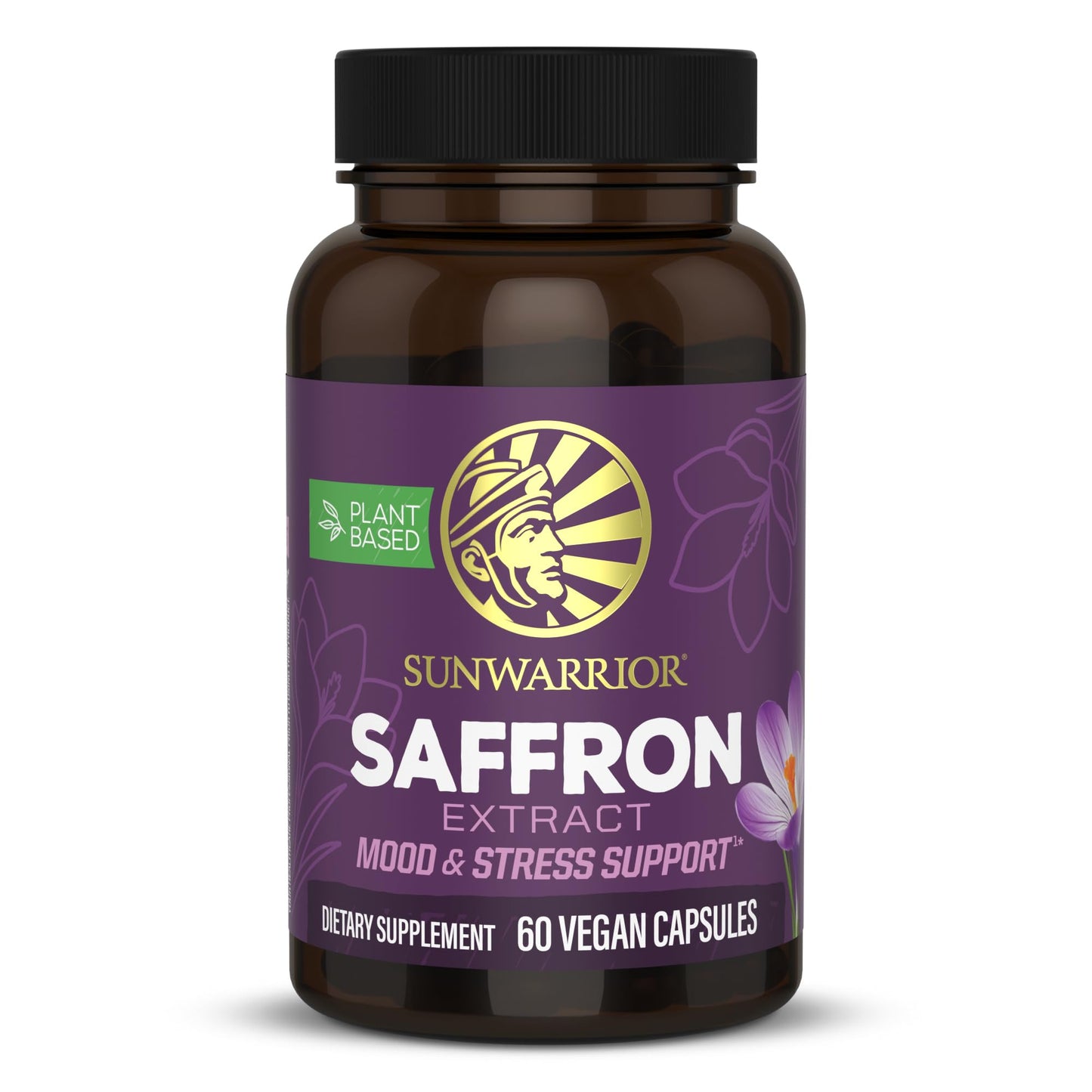 Sunwarrior Saffron Extract Supplements Capsules 60 Count