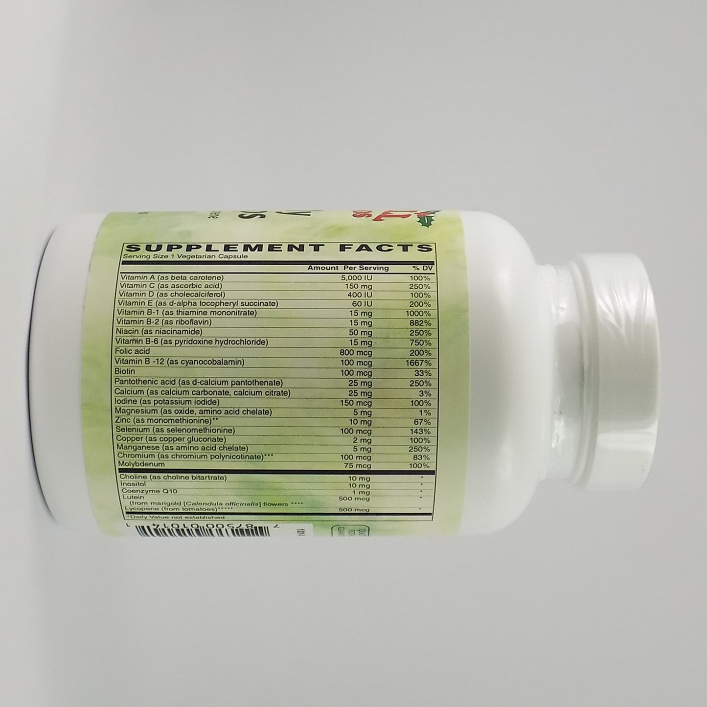 Holly Hill Health Foods One-Daily Multi Caps Capsule 120