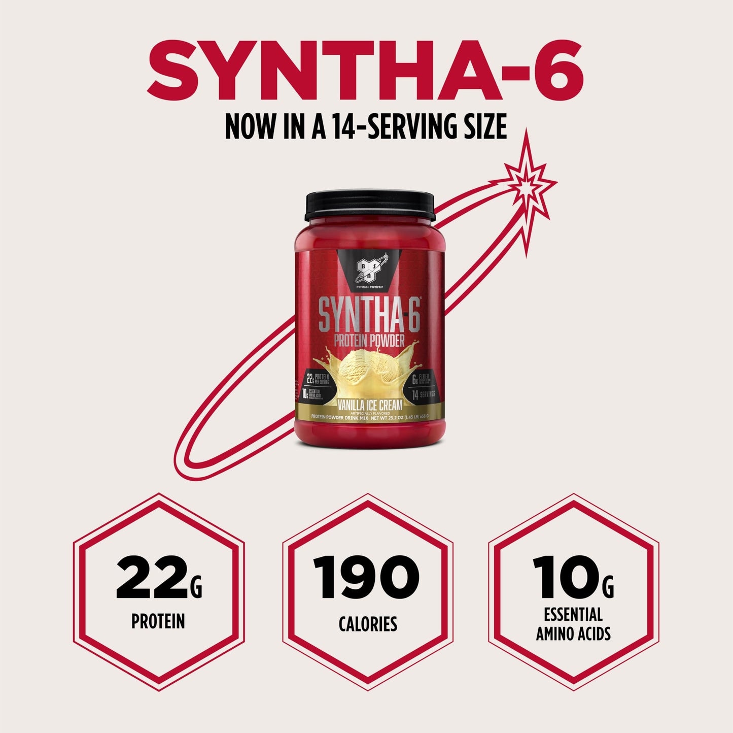 BSN SYNTHA-6 Premium Protein Powder 14 Servings