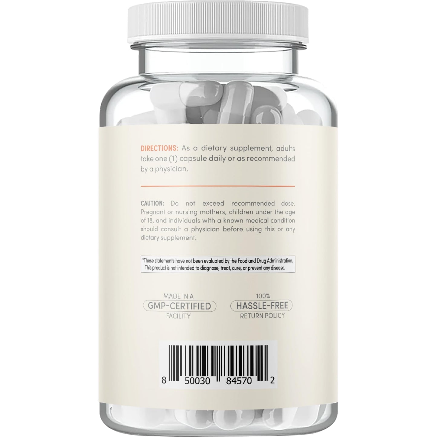 Clear Formulas Bioactive SAM-e 400mg Capsule, 60 Count