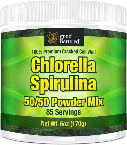 Good Natured Premium Chlorella Spirulina Powder, 6 oz