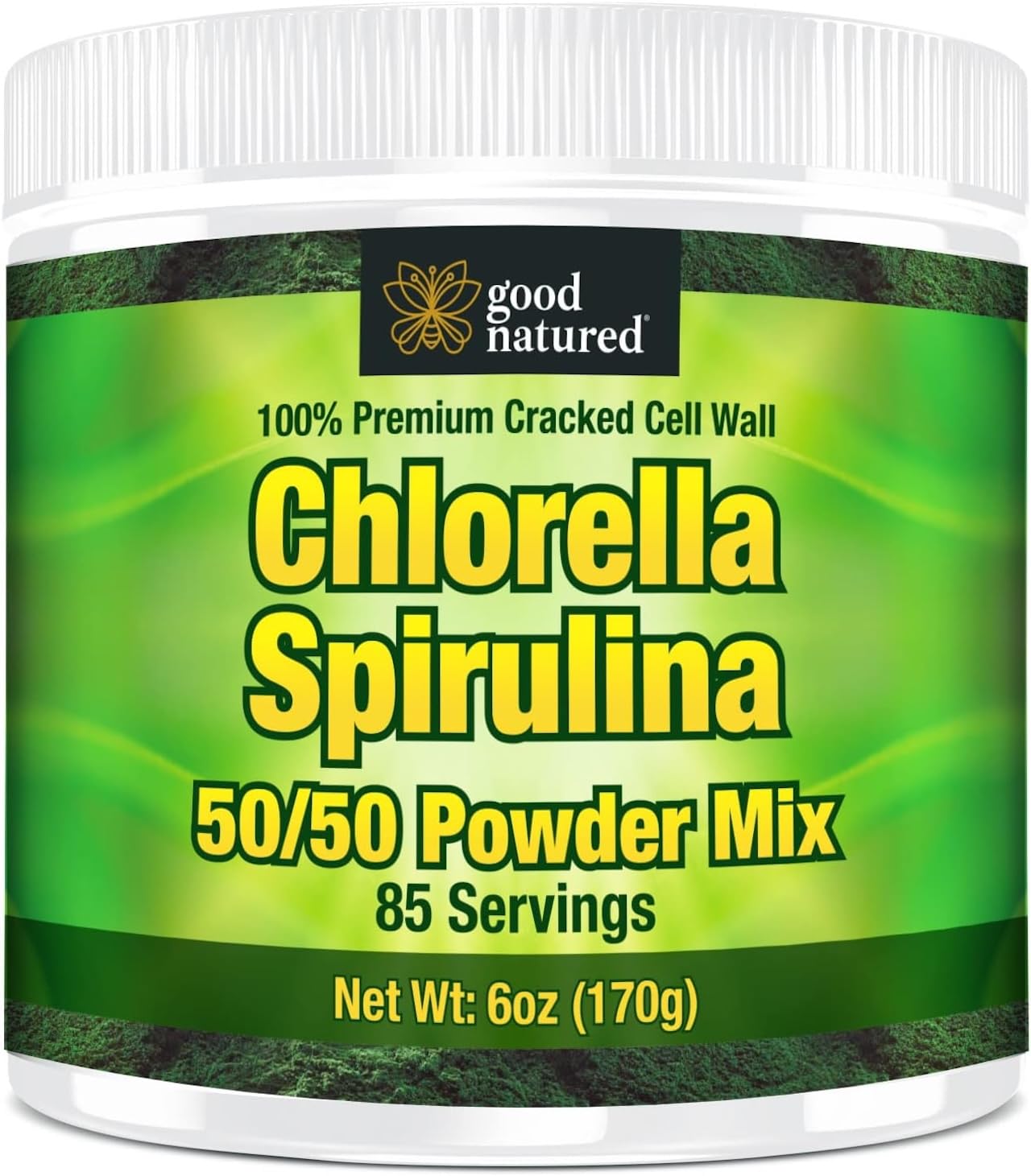 Good Natured Chlorella Spirulina Powder 6 Ounce