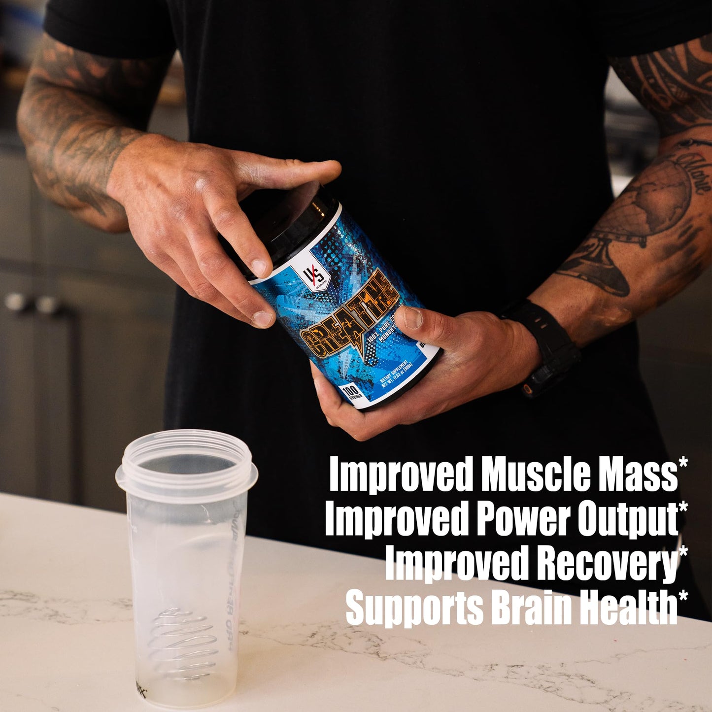 UXO Supplements Creatine Monohydrate Powder 15