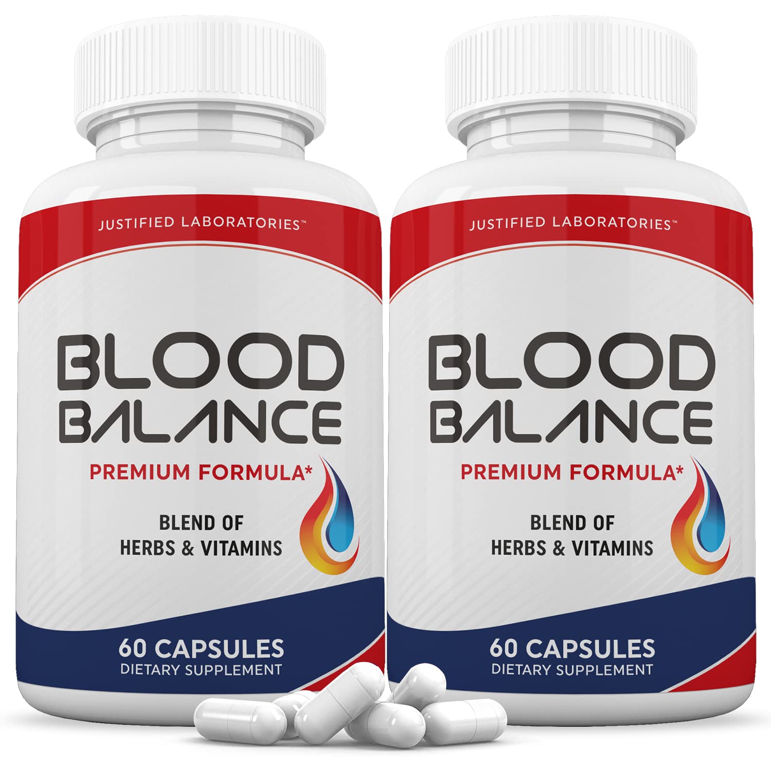 Justified Laboratories Blood Balance Capsules 120 Capsules