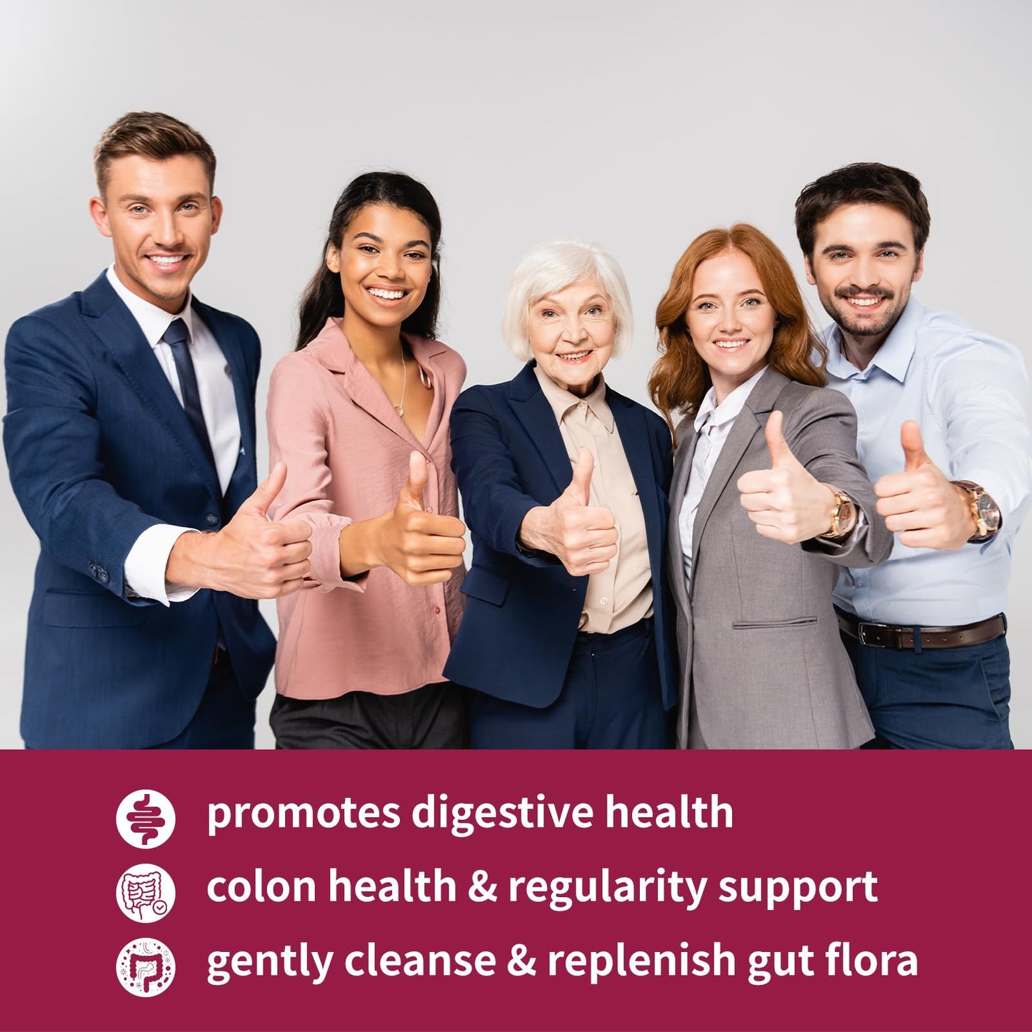 HAAYI Prebiotic Fiber Supplement Gummies for Adults & Kids, 5g Beet FOS Fiber - Gut Health and Digestive Support, Mineral Absorption, Soluble Fiber, Zero Sugar Added, Vegan, Gluten-Free - 60 Gummies