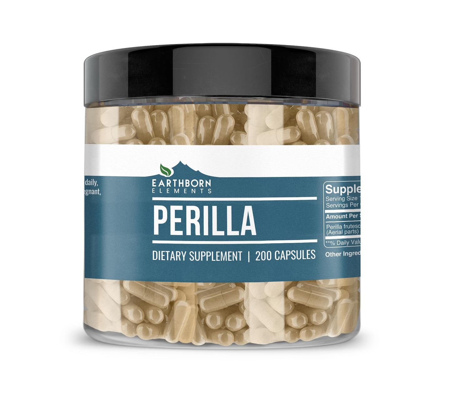 Earthborn Elements Perilla Capsules 200 Count