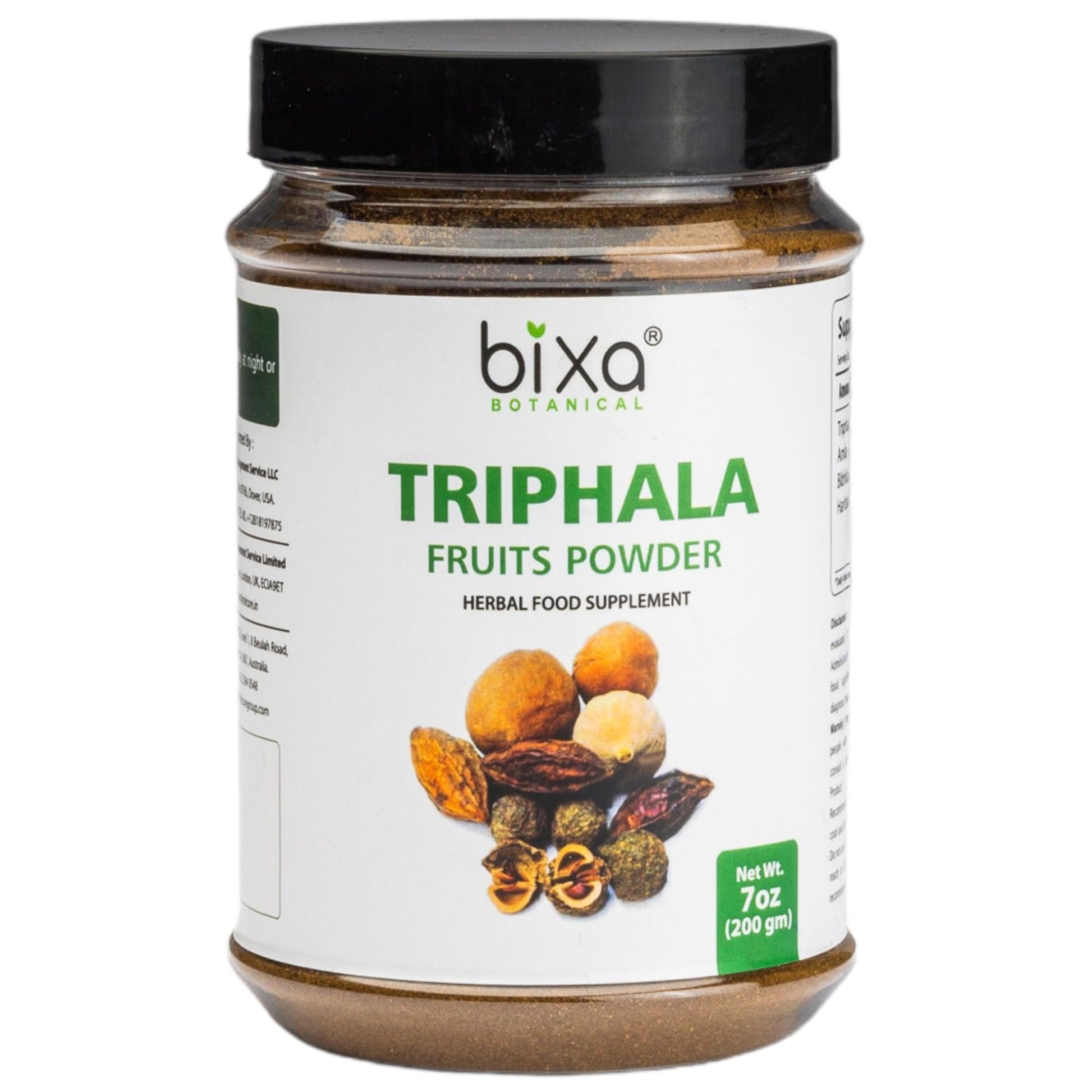 bixa BOTANICAL Triphala Powder, 7 oz