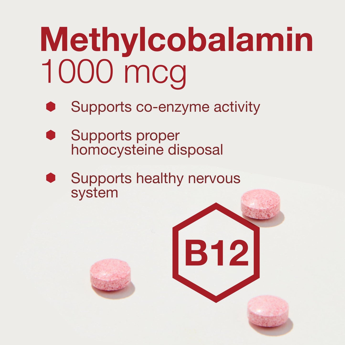 PROTOCOL FOR LIFE BALANCE Methyl B12 1,000mcg Lozenges 100