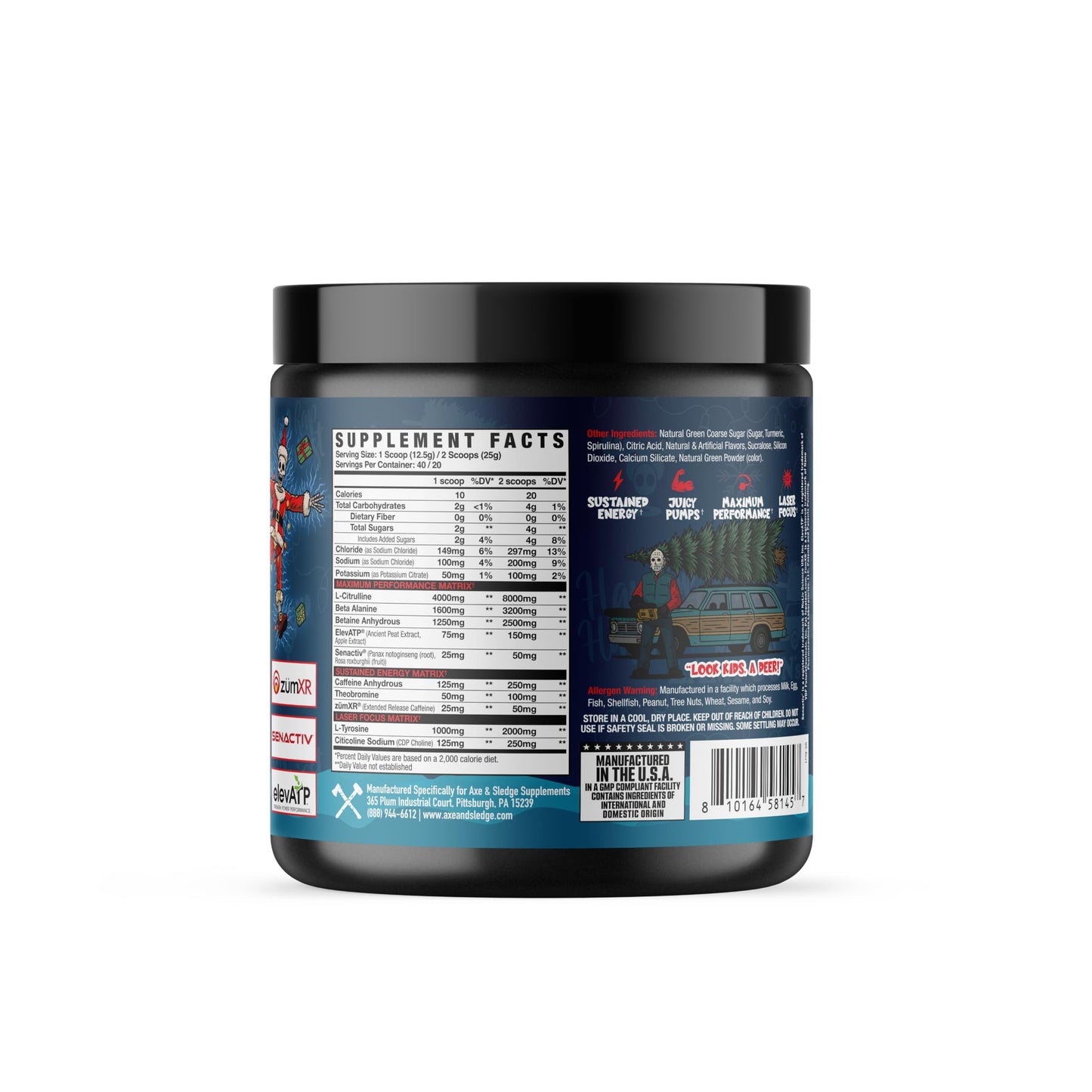 Axe & Sledge Intake All-in-One Pre-Workout Powder 17.637
