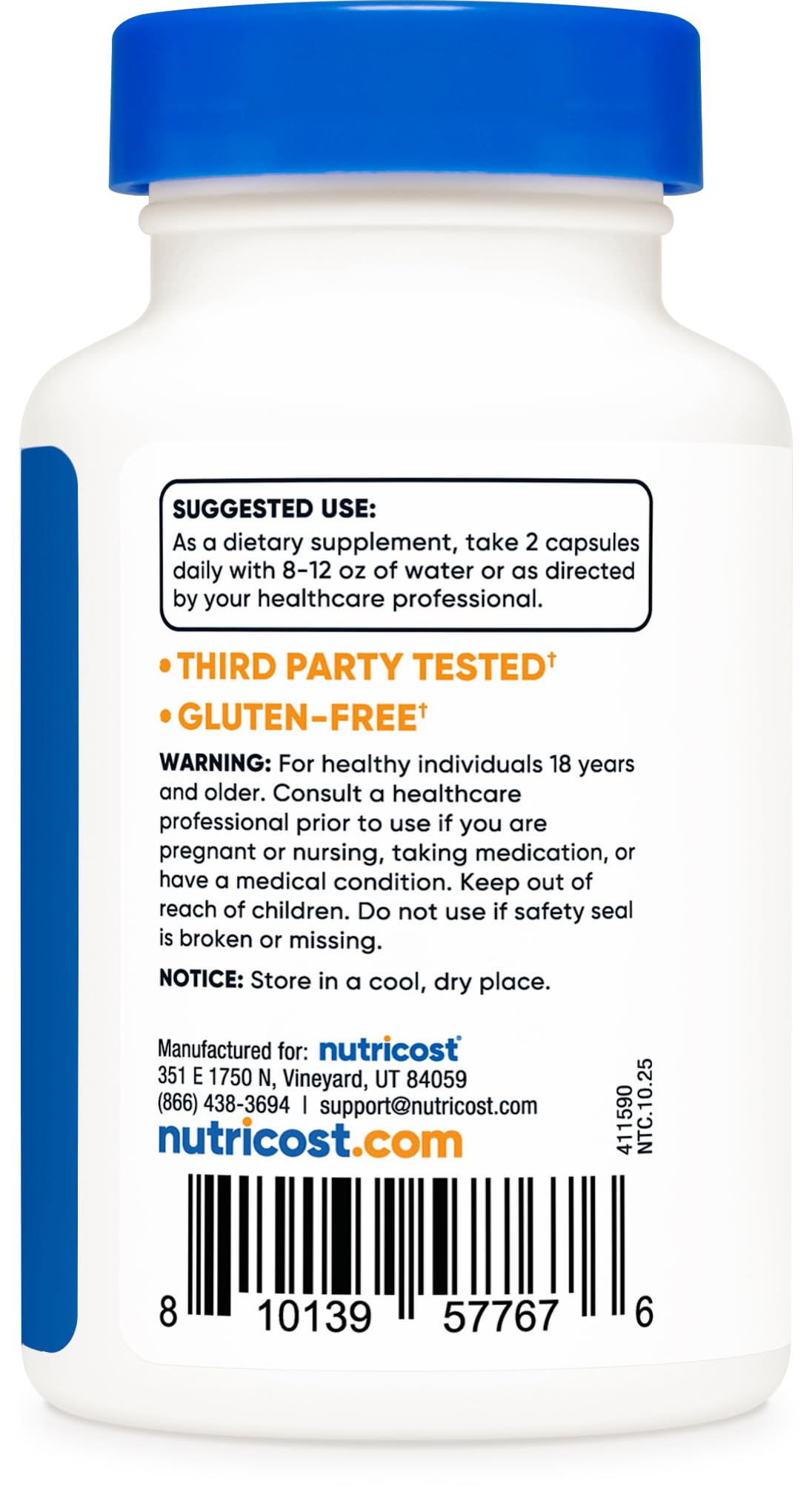Nutricost Epicatechin (1,000mg) Capsule, 60 Capsules
