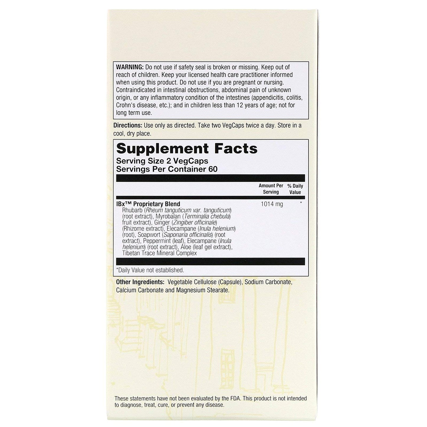 Natural Balance IBX Soothing Bowel Formula Capsule 120
