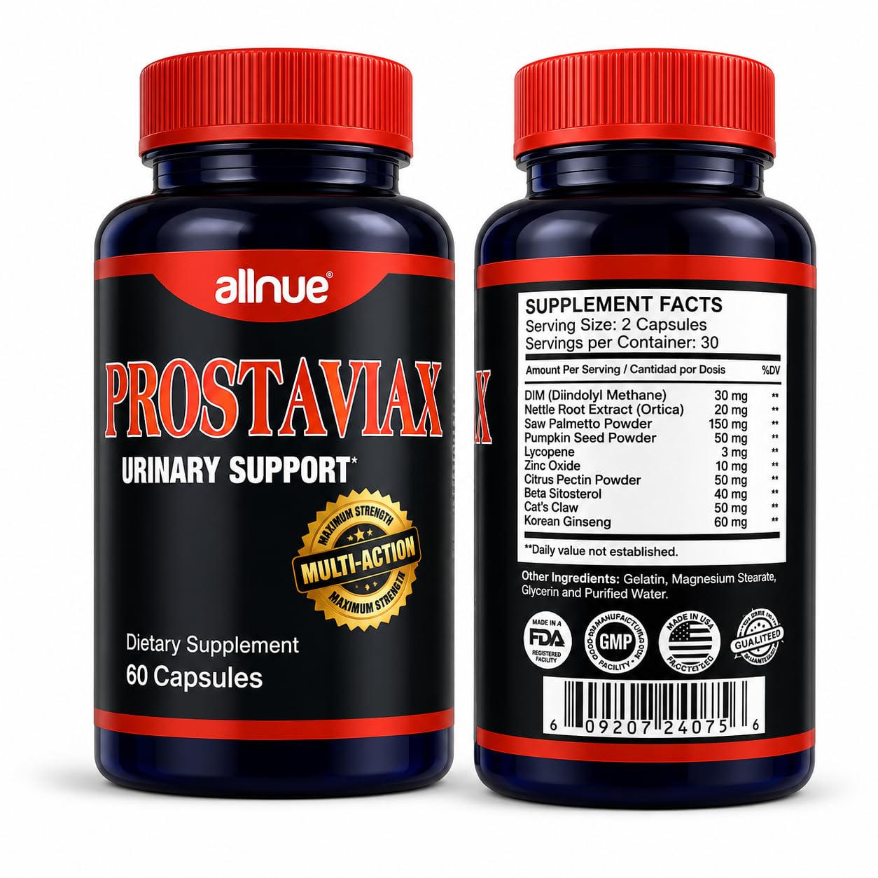 All Nue Prostaviax 60 Capsules