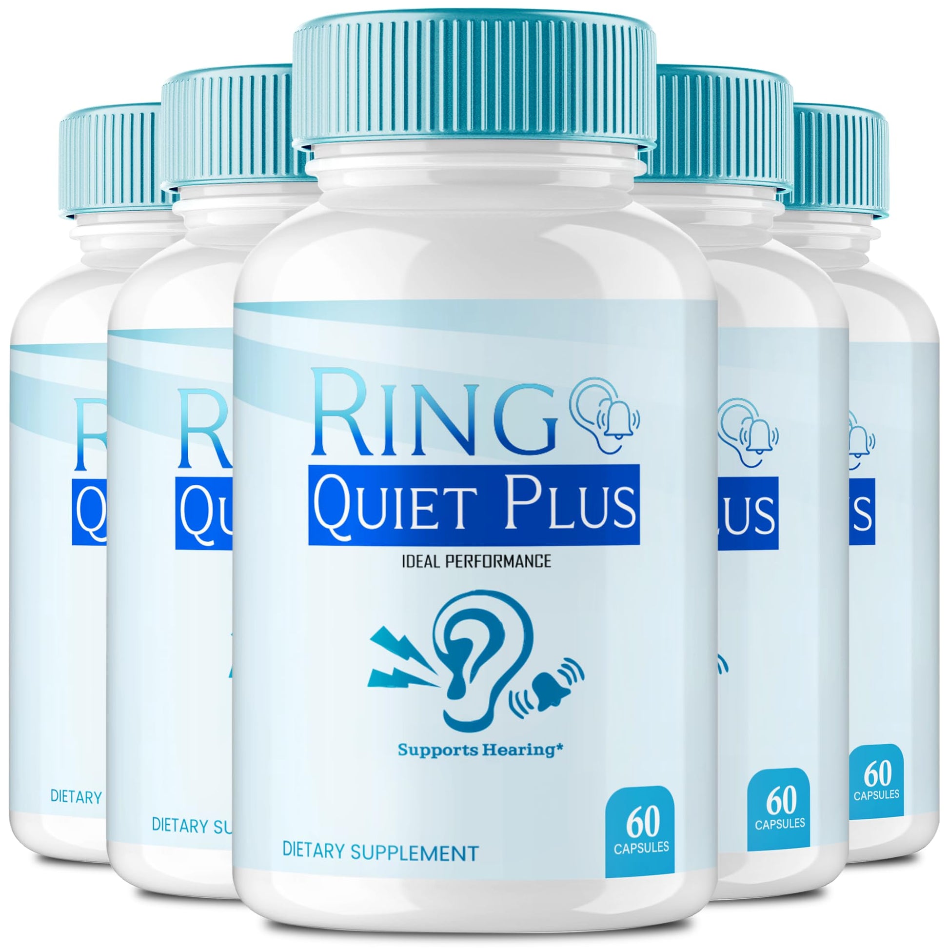 Ideal Performance Ring Quiet Plus Tinnitus Relief for Ringing Ears Capsules, 300 Count