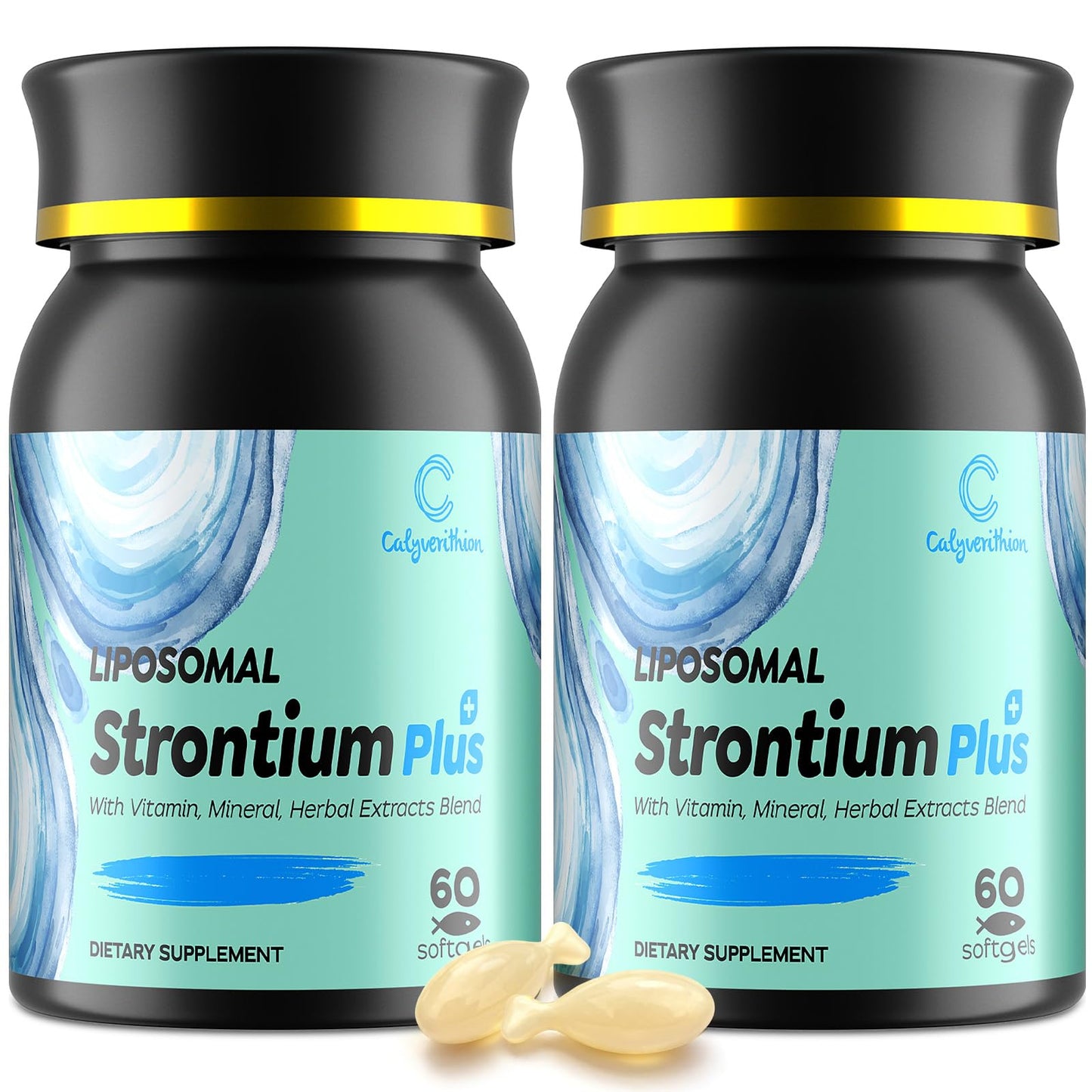 Calyverithion Liposomal Strontium Citrate 680mg Capsule, 120 Capsules