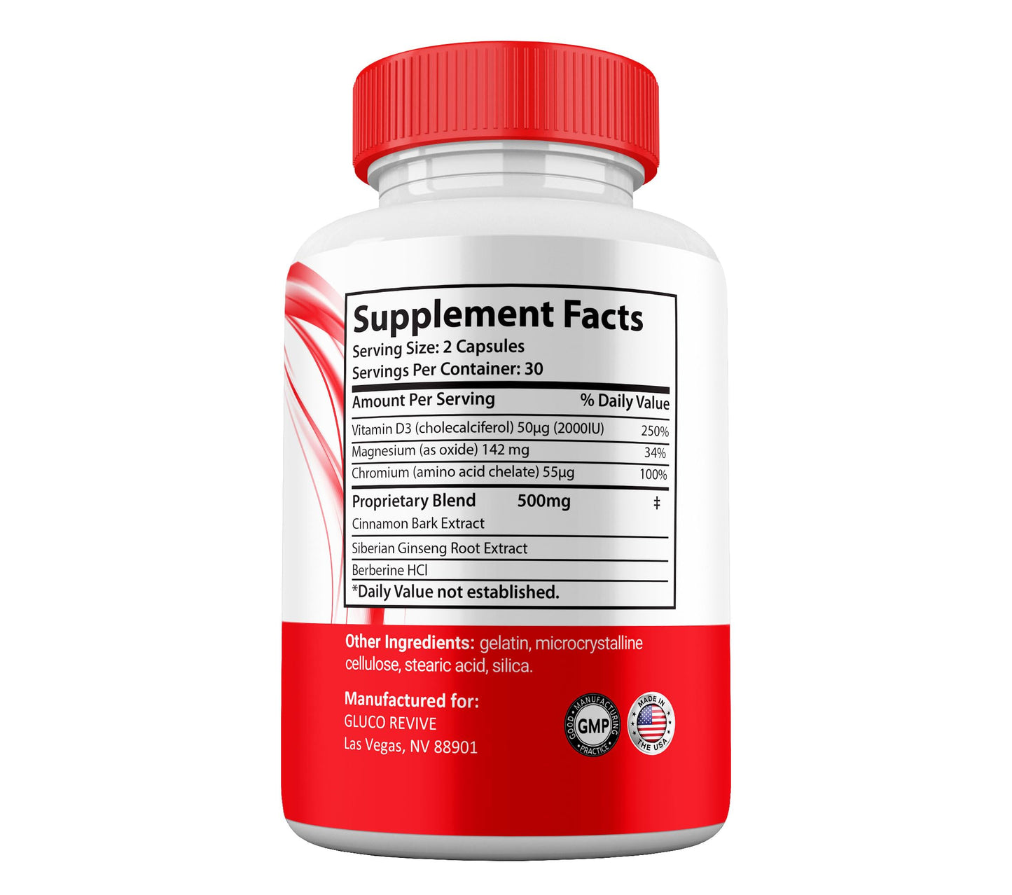 Shark Labs Gluco Revive Capsule, 60 Capsules