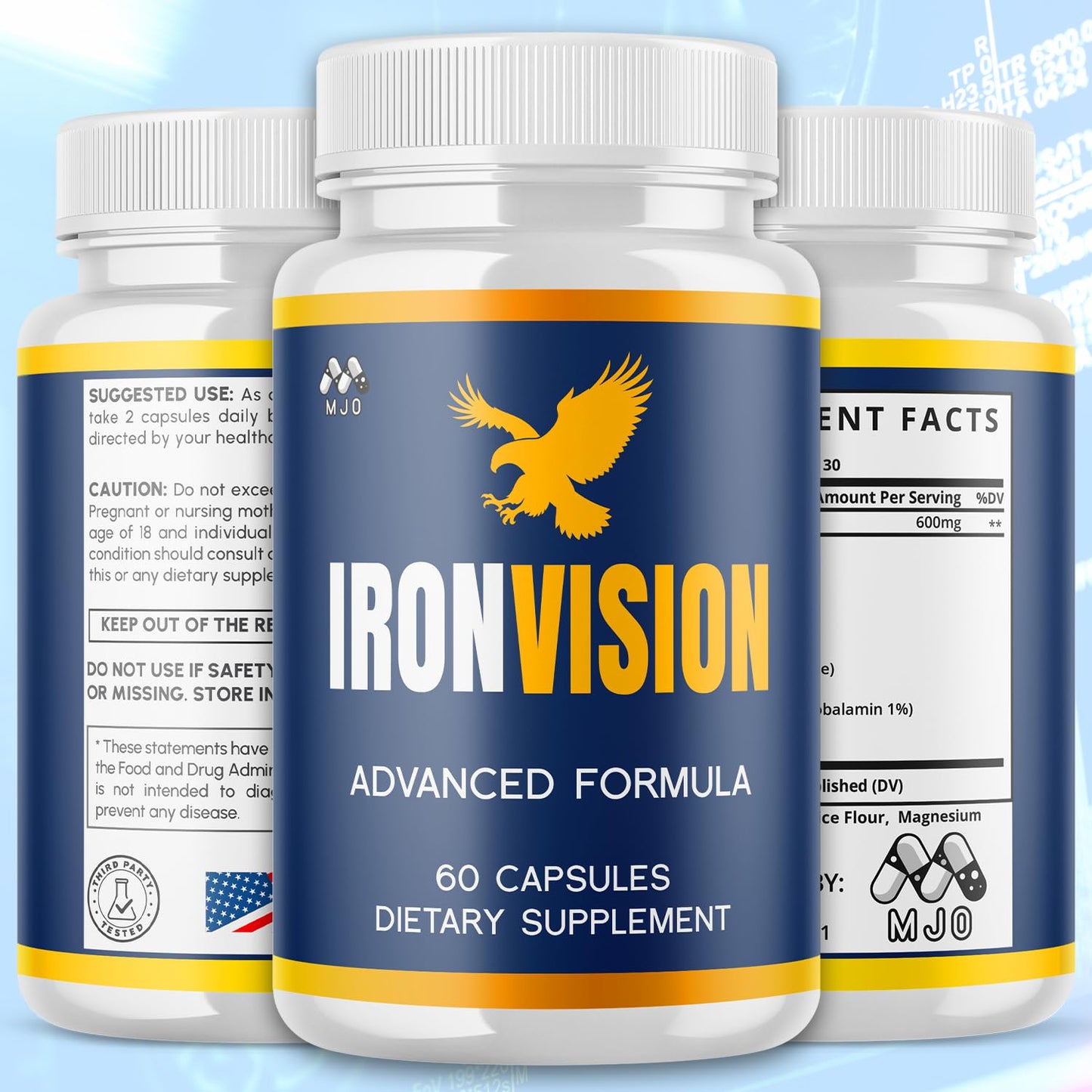 MJO Iron Vision 60 Capsules