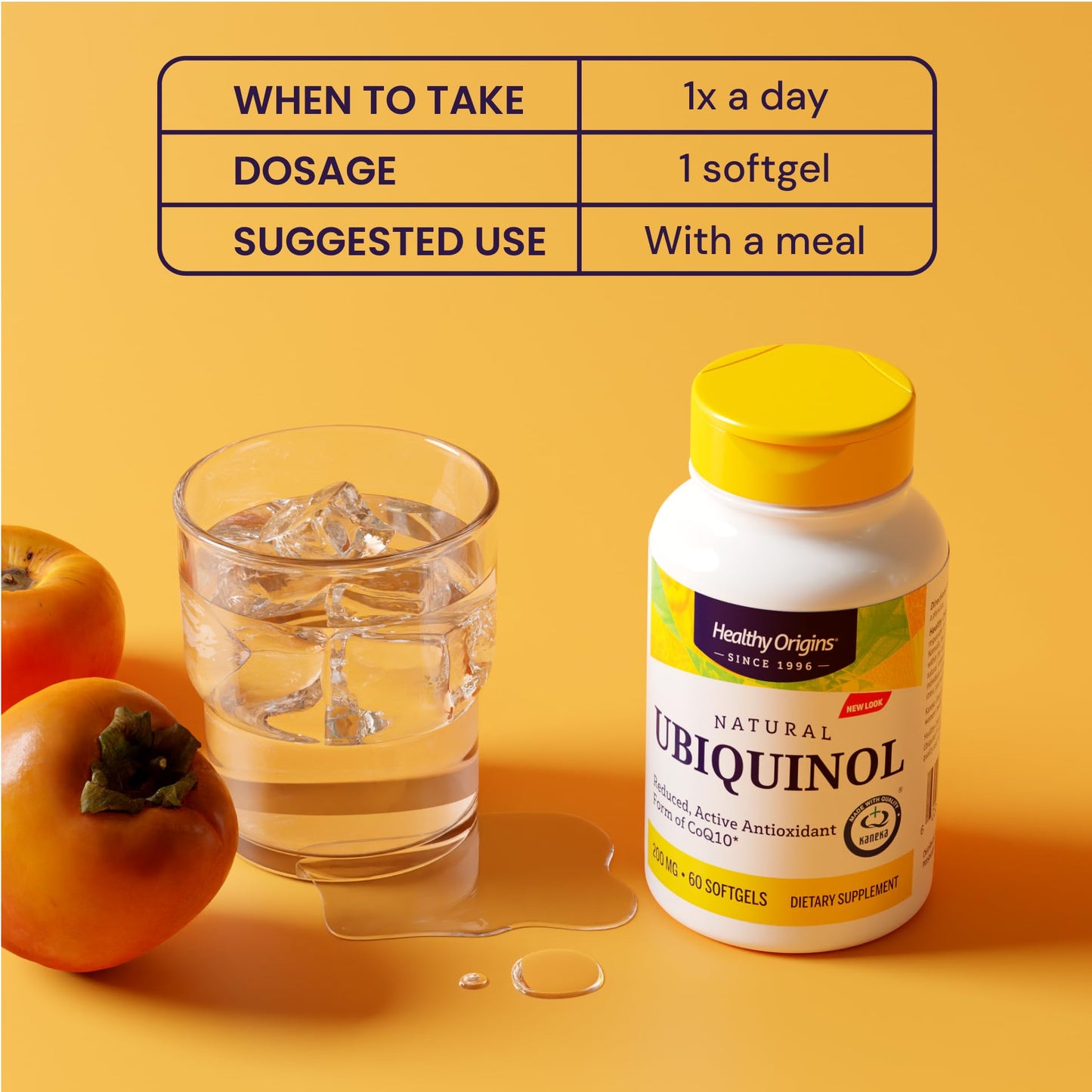 Healthy Origins Ubiquinol (Active Form of CoQ10) Softgels, 150 Count