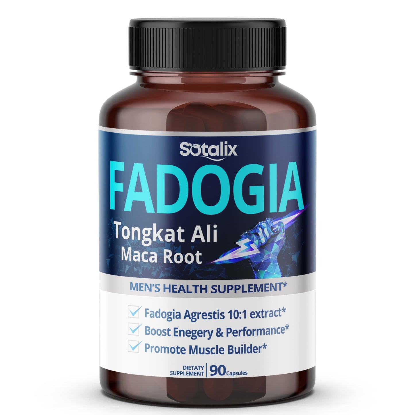 SOTALIX SUPPLEMENT Fadogia Agrestis Capsules, 150 Count