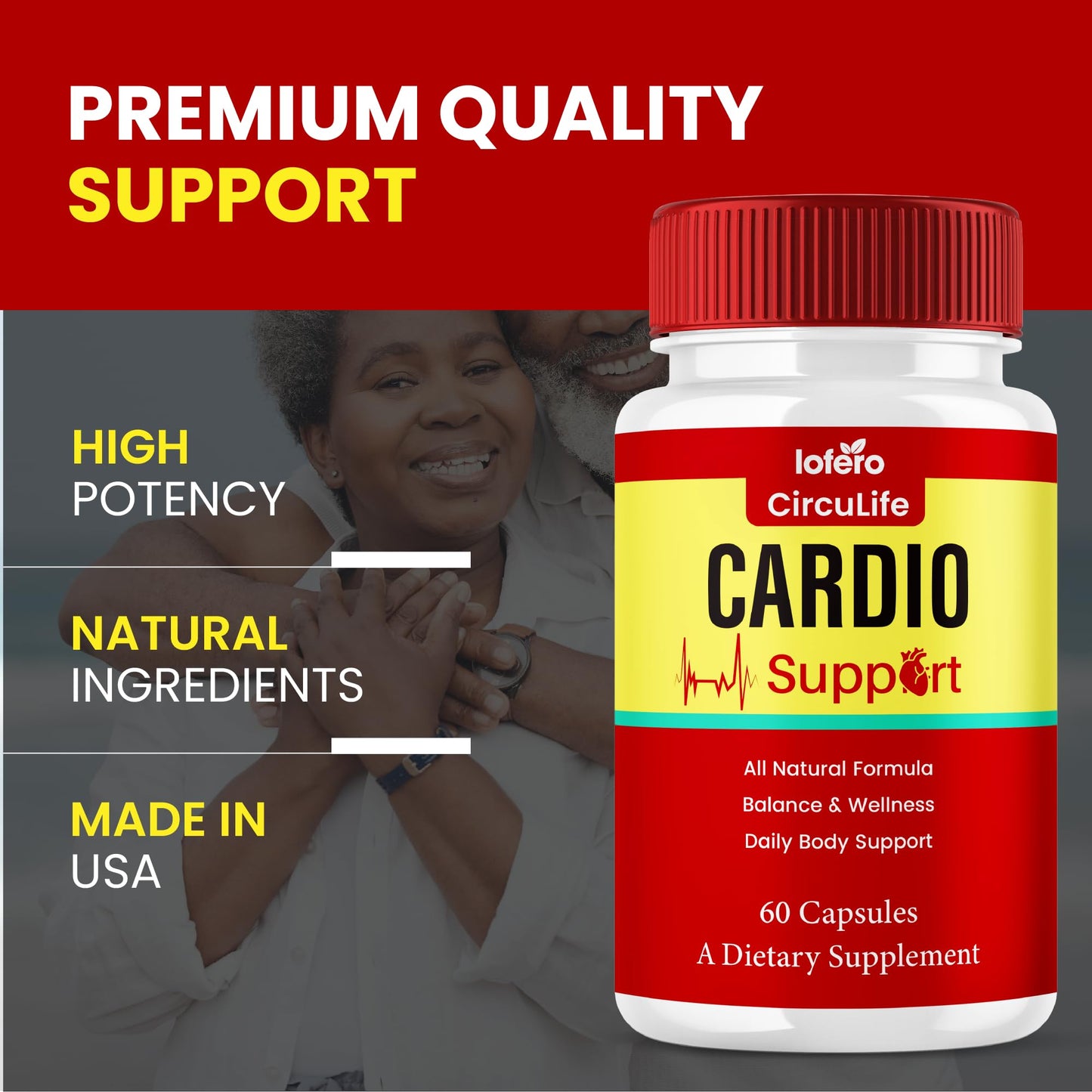 Lofero CircuLife Blood Pressure Support Capsules 120 Count