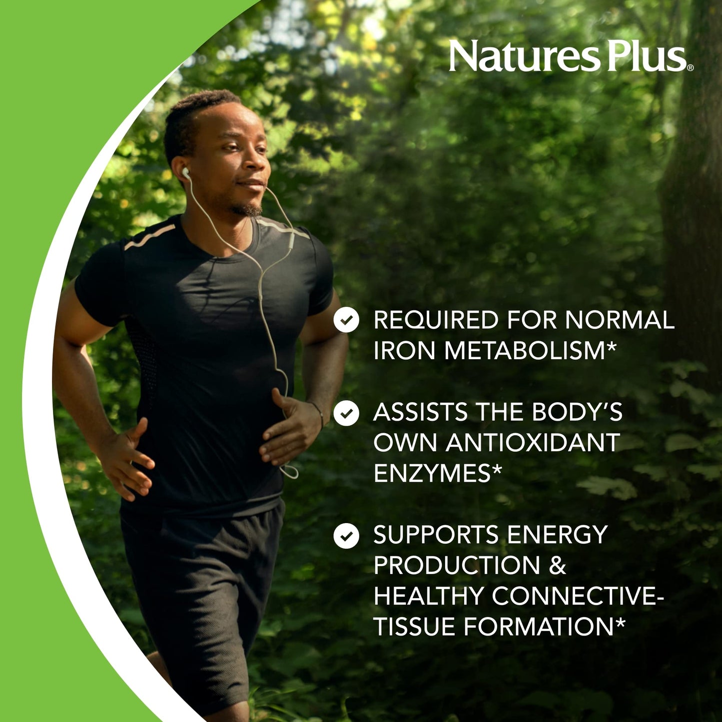 NaturesPlus Copper 3 mg, 90 Tablets