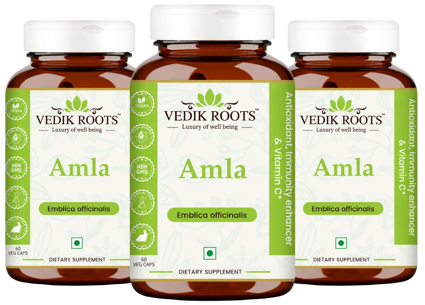 VEDIKROOTS Amla Capsules 60 Capsules