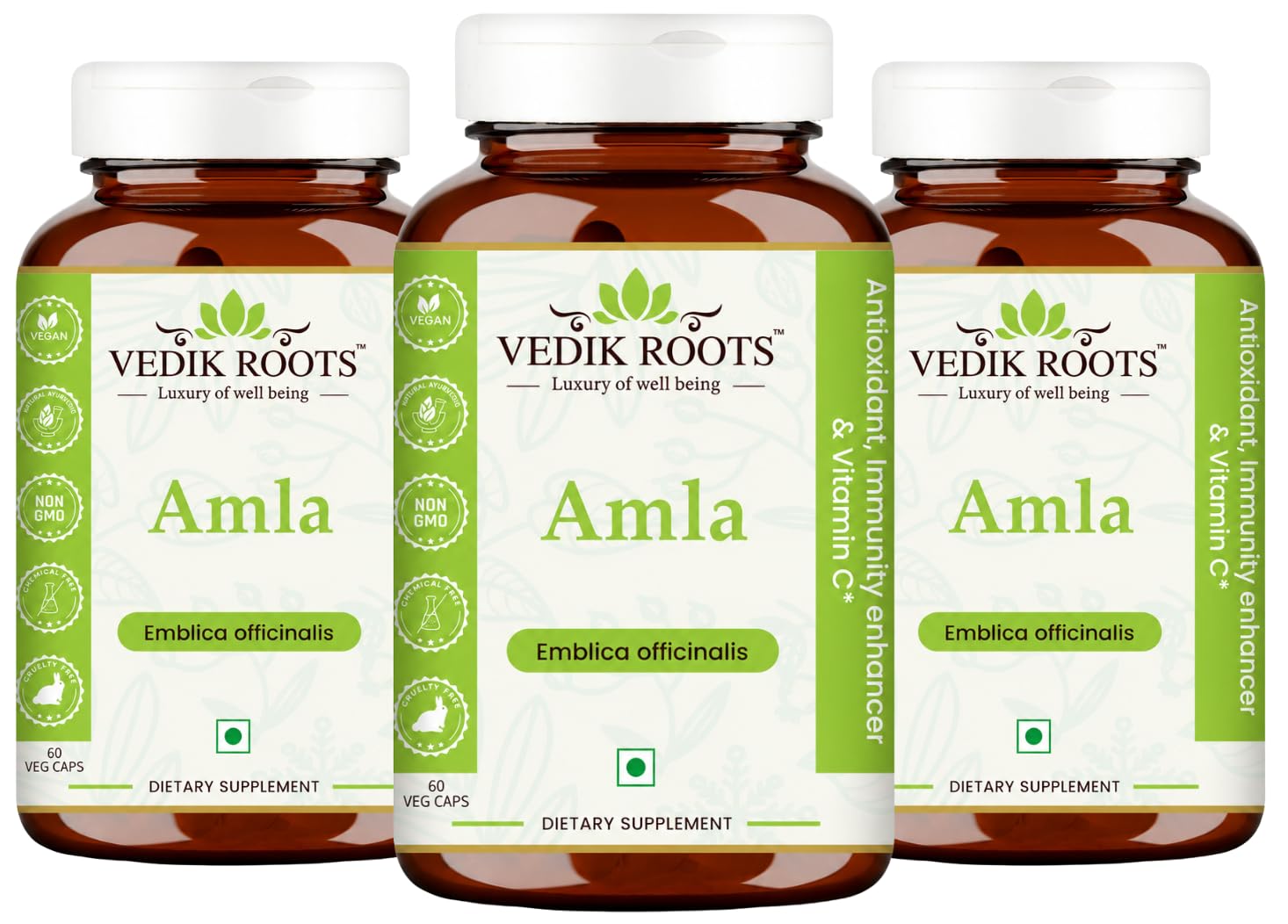 VEDIKROOTS Amla Capsules 60 Capsules