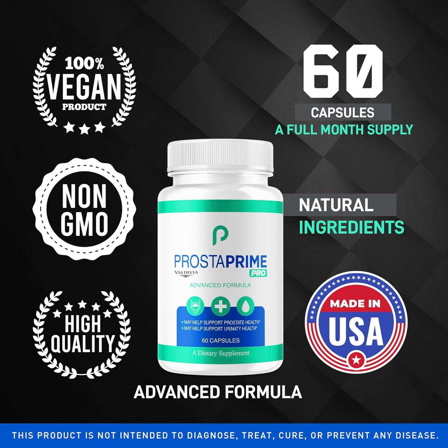 Valdivia ProstaPrime Pro Capsules 60 Count