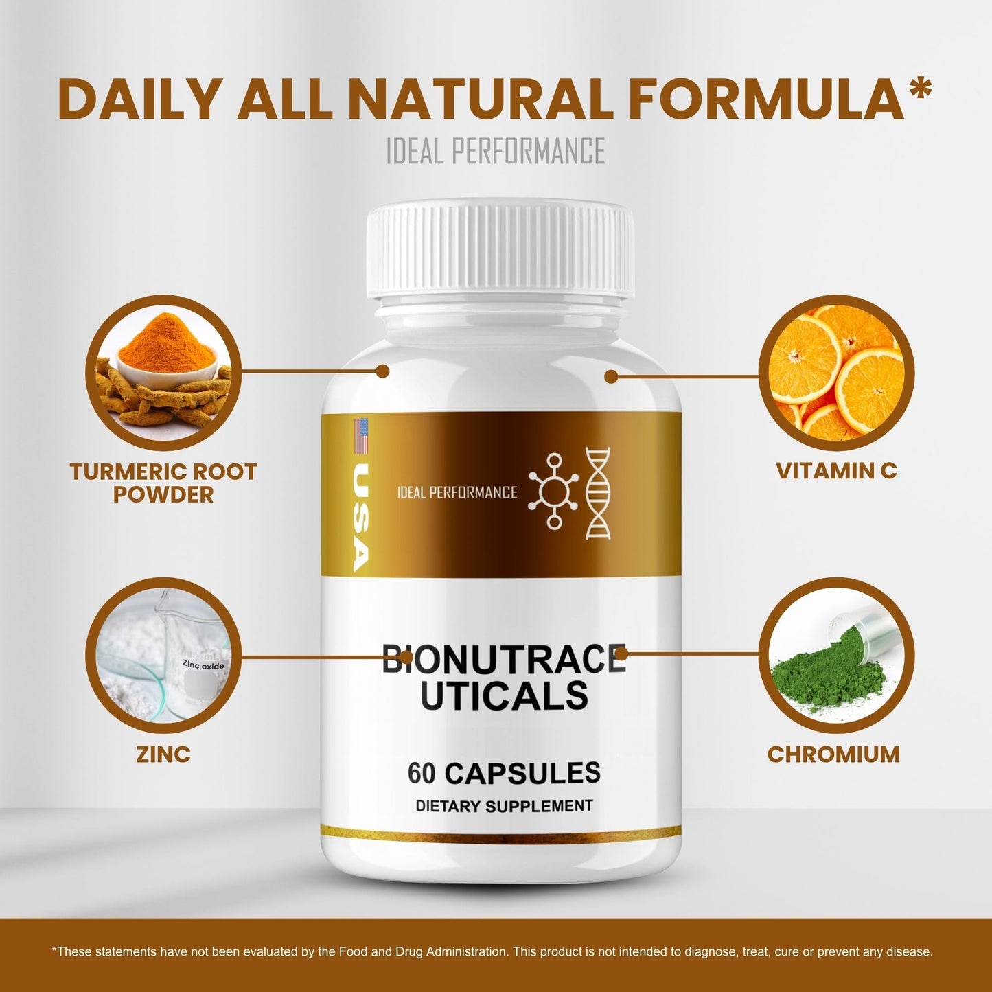 IDEAL PERFORMANCE Bionutraceuticals Blood Support Supplement Capsules, 60 Capsules