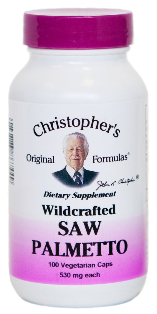 Christopher's Original Formulas Saw Palmetto 500 mg Capsules 100