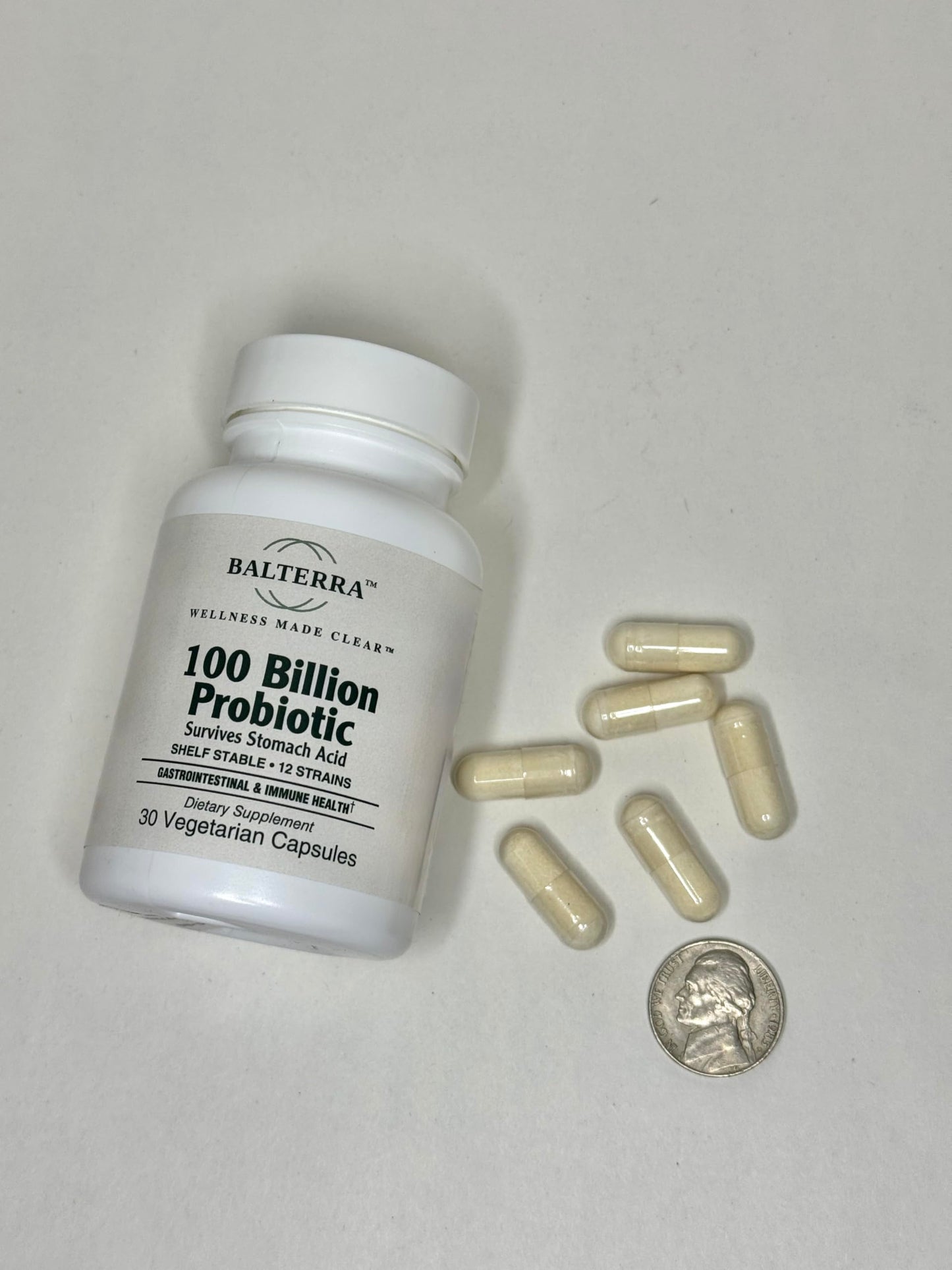 Wellness Made Clear 100 Billion Probiotic by Balterra Capsules 30